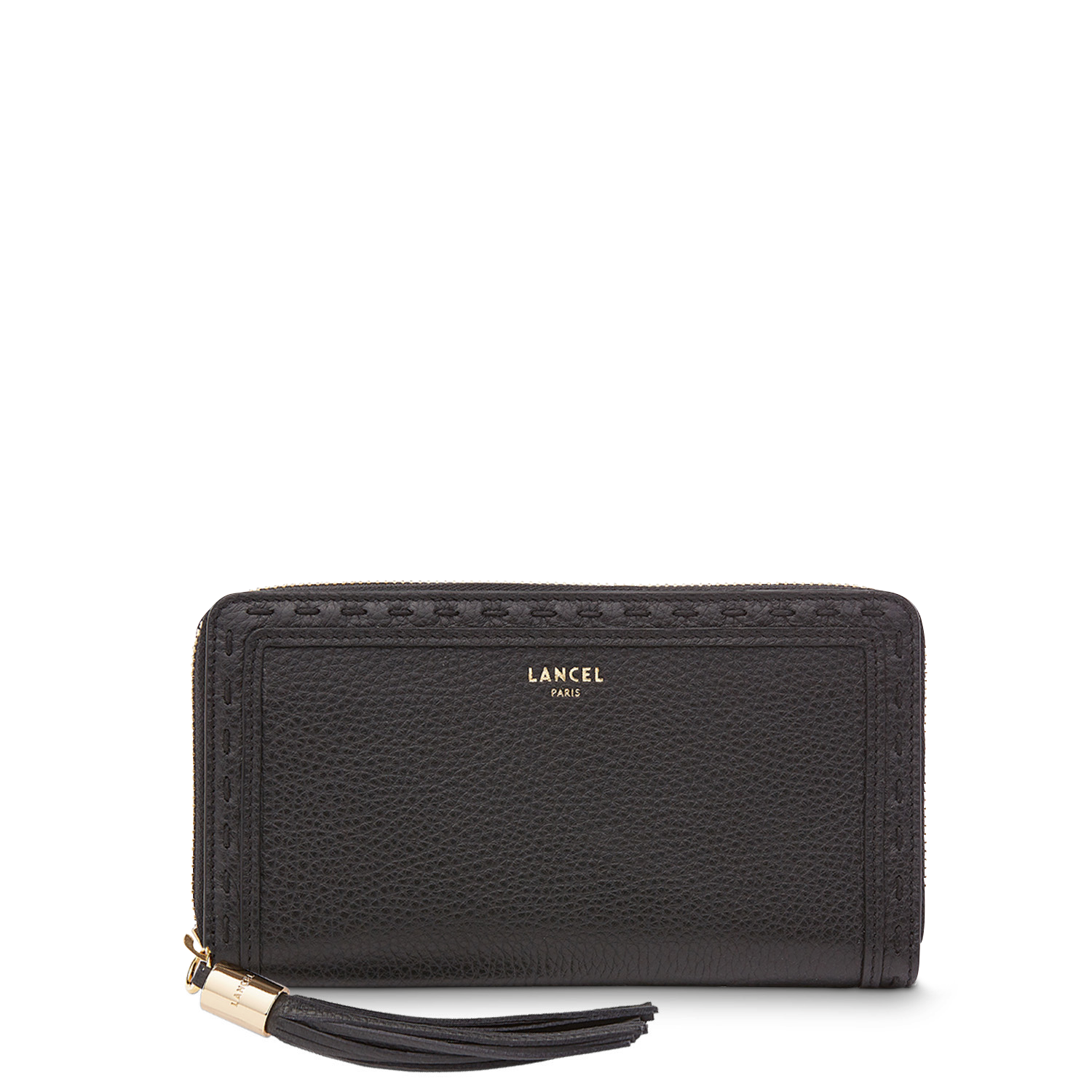 LANCEL Portefeuille long zippé premier flirt de lancel Noir