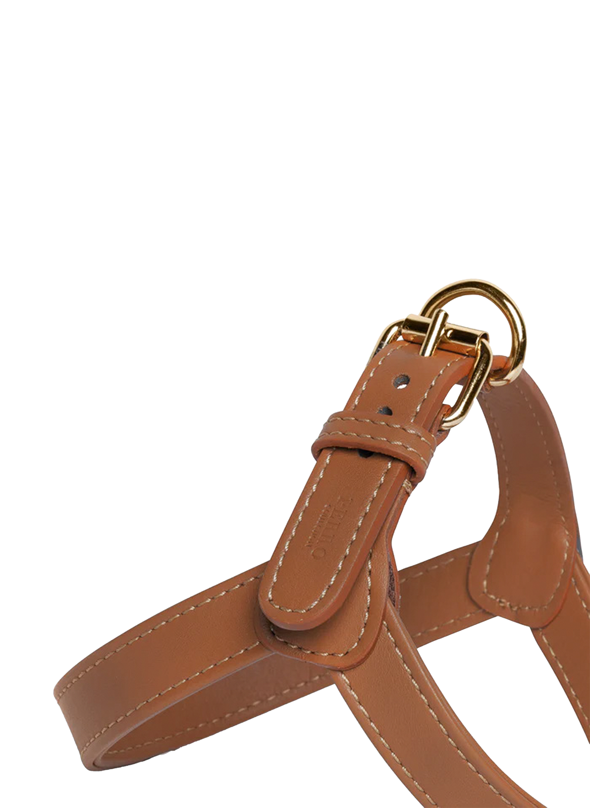 Leather Harness S+ PERRO COLLECTION Brown
