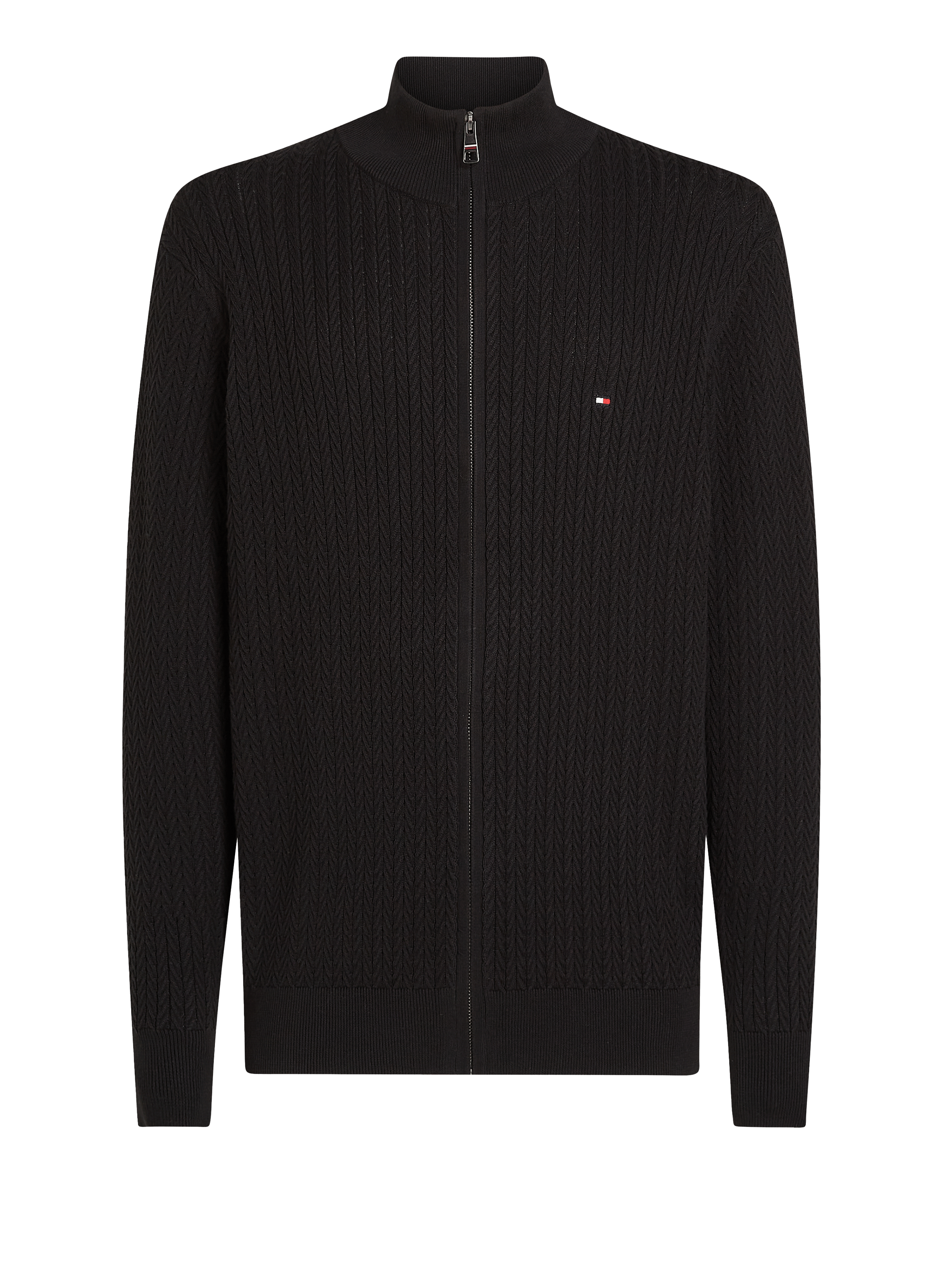 Cotton cardigan Black