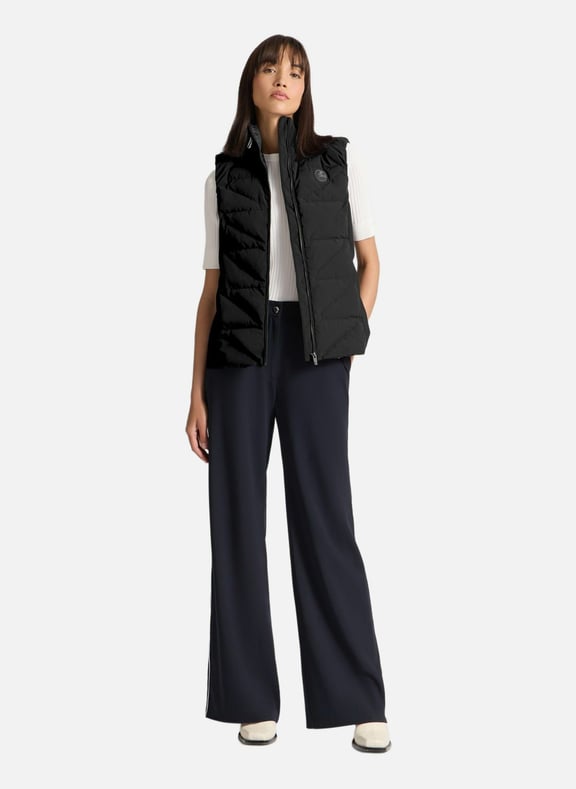 Veste sans manches leila col montant coupe regular Noir by FUSALP FUSALP Veste sans manches leila col montant coupe regular Noir