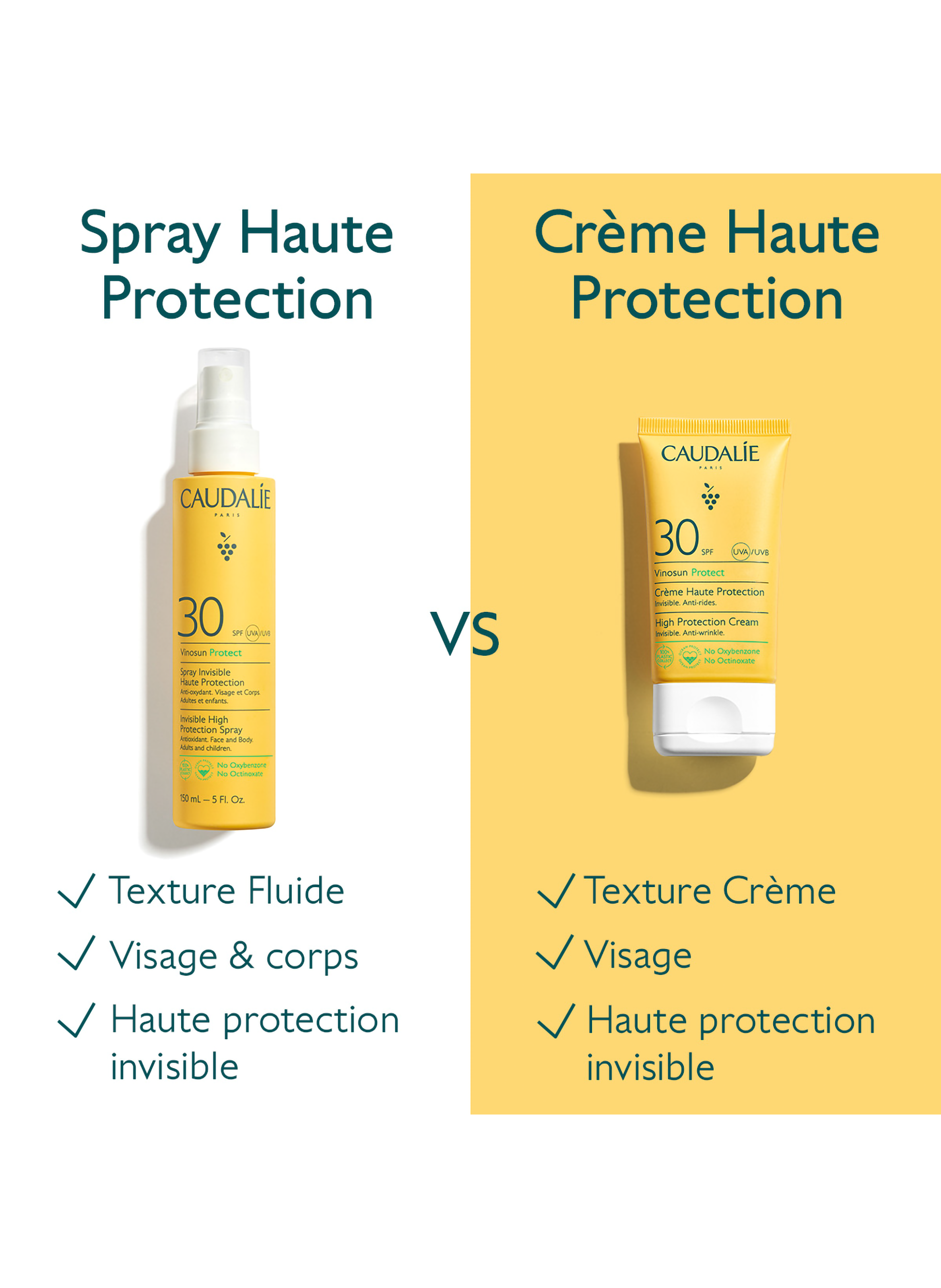 Vinosun High Protection Cream SPF30 CAUDALIE No color