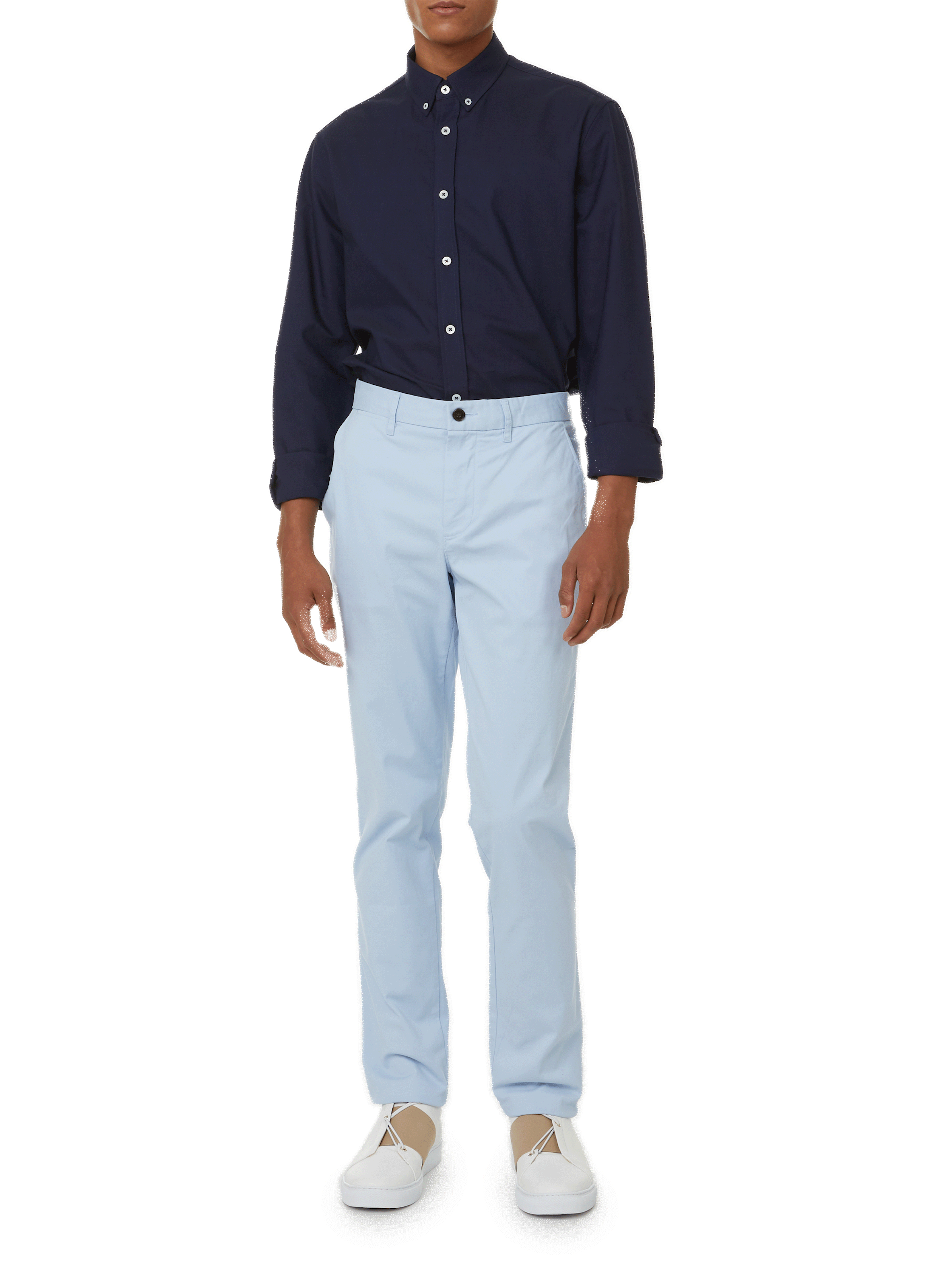 Cotton shirt EDITIONS 102 Blue