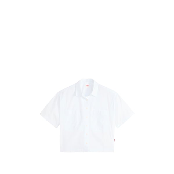 Levi's Chemise Manches Courtes Col Classique En Coton In White