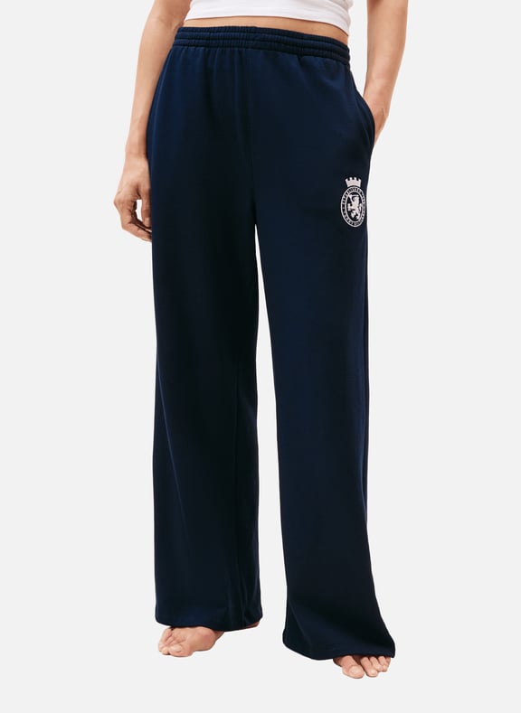 Embroidered sweatpants Blue by TOMMY HILFIGER TOMMY HILFIGER Embroidered sweatpants Blue