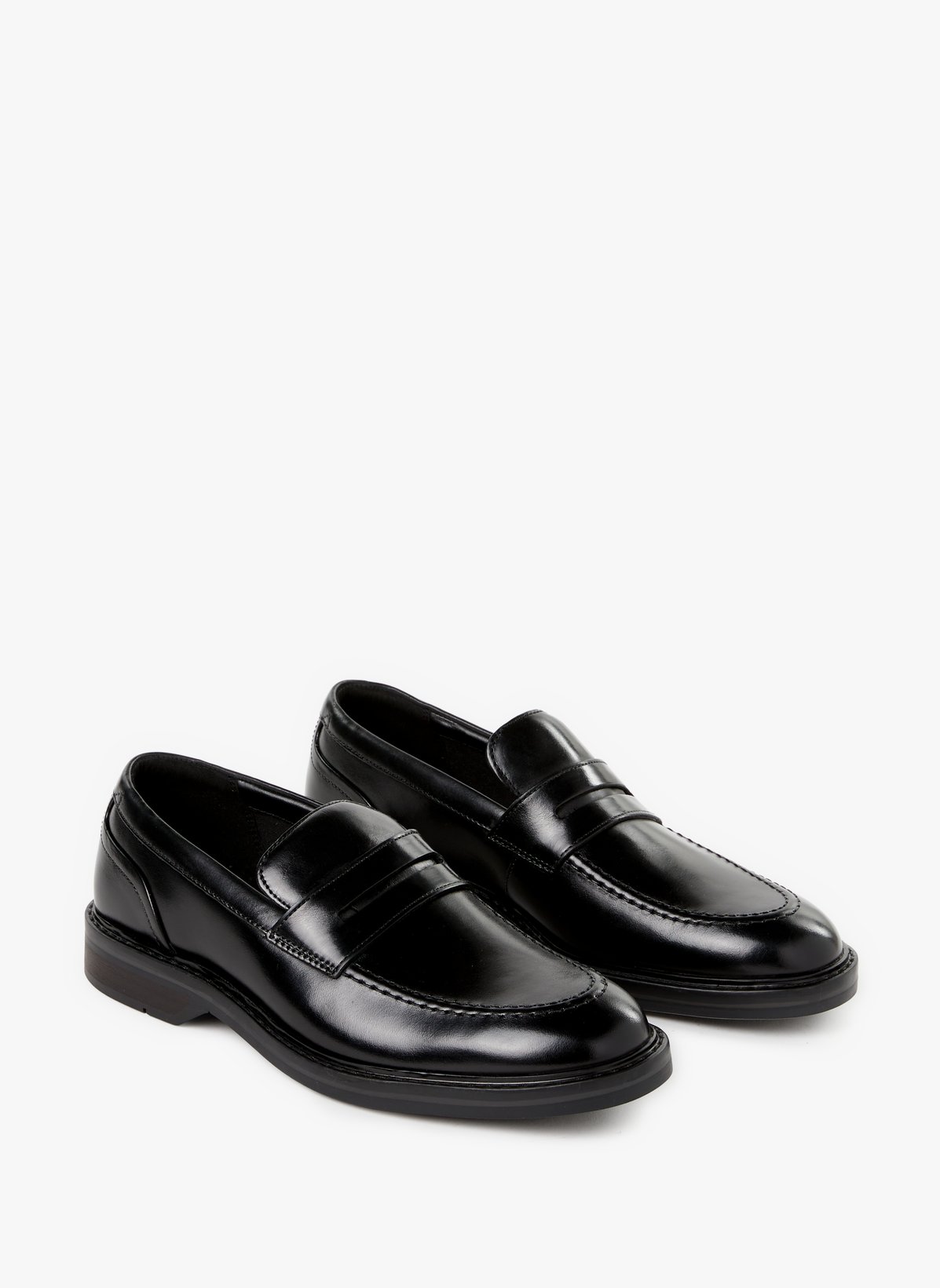 Clarks Mocassins Unis En Cuir In Multi