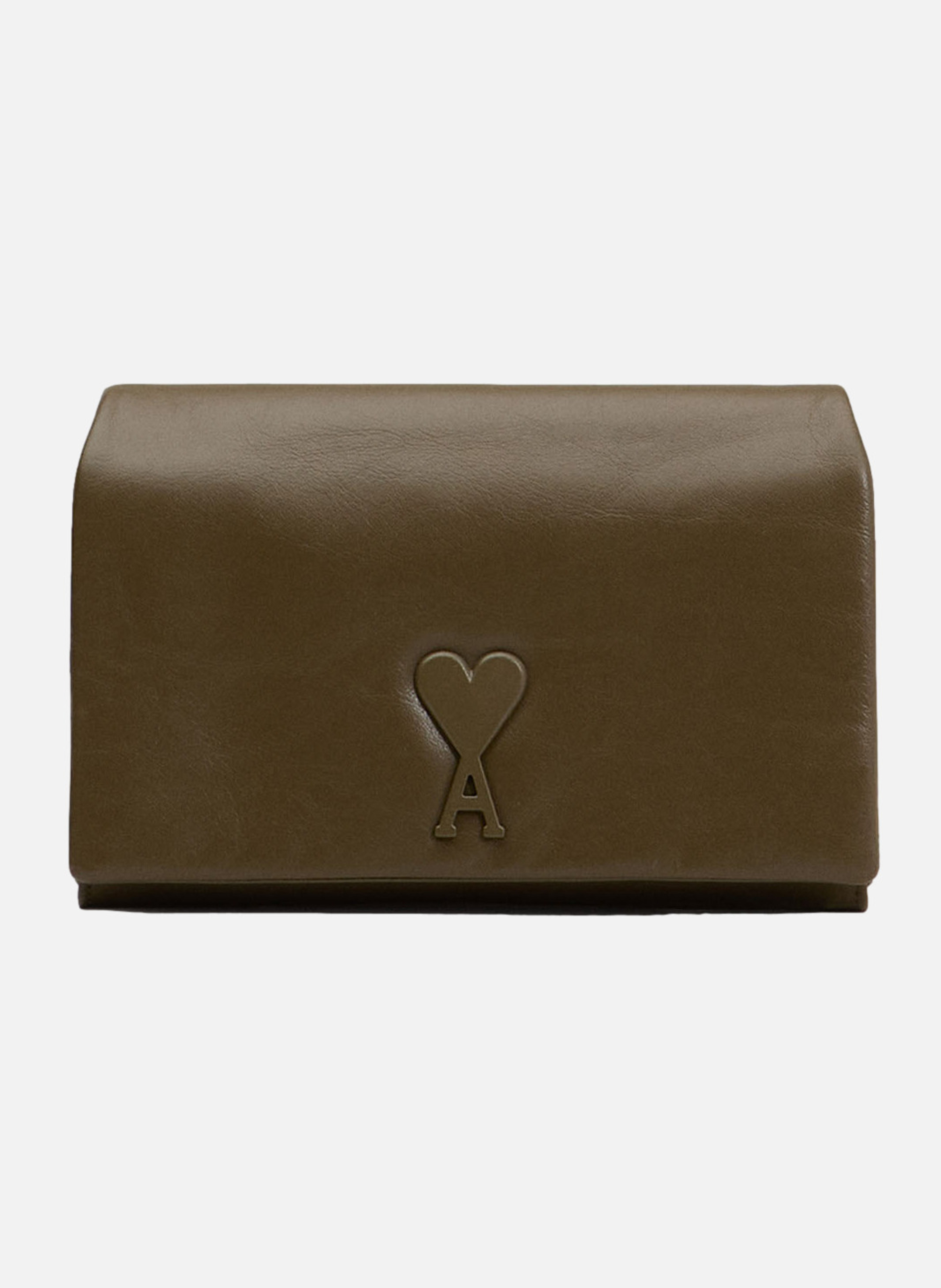 Portefeuille a bandoulière voulez-vous unisexe AMI PARIS Vert