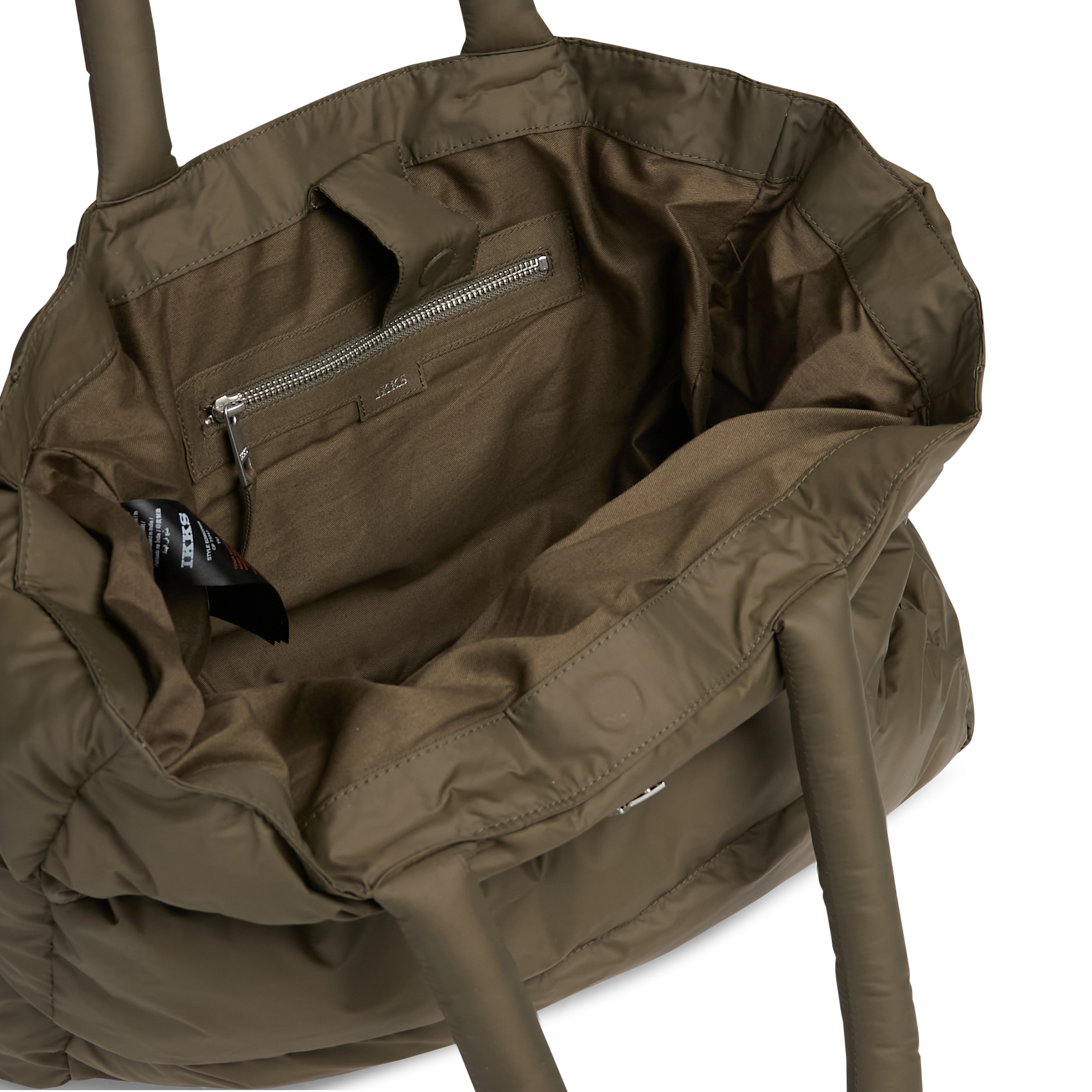 Sac cabas matelassé uni IKKS Kaki