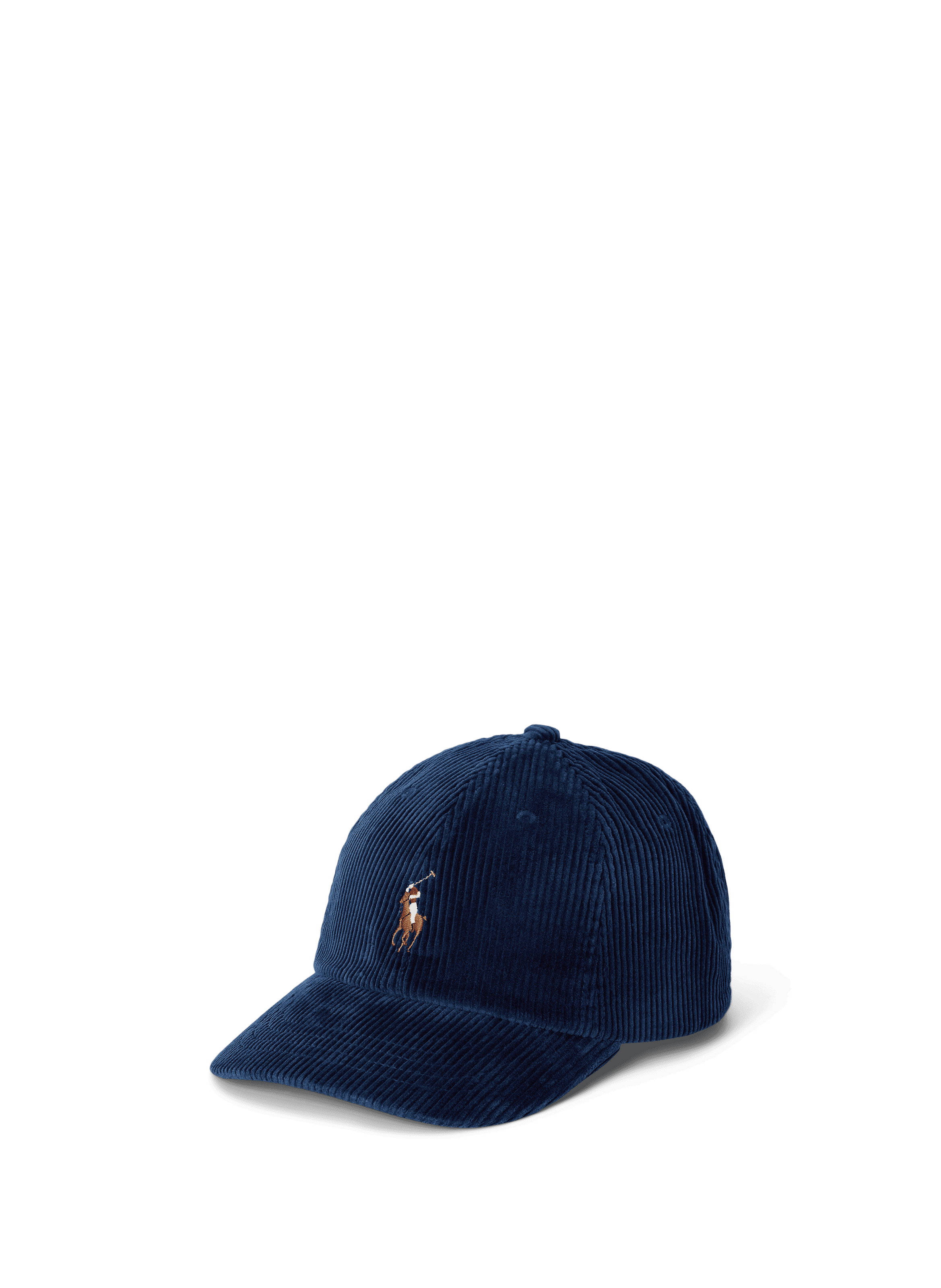 POLO RALPH LAUREN Casquette en velours côtelé Bleu
