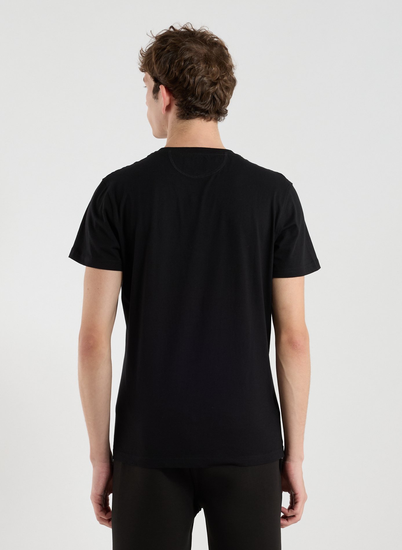 T-shirt en coton LA MARTINA Noir