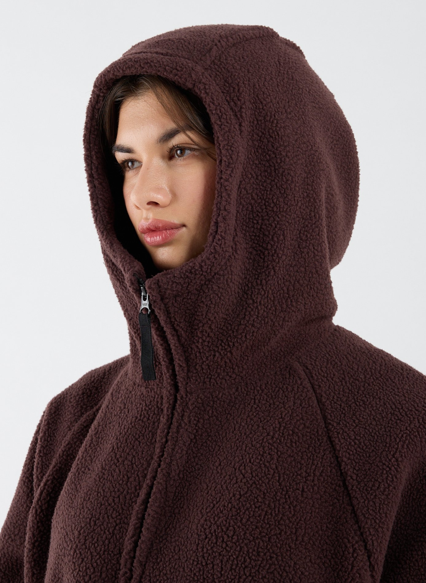 Oversized fleece jacket CARHARTT WIP Brown