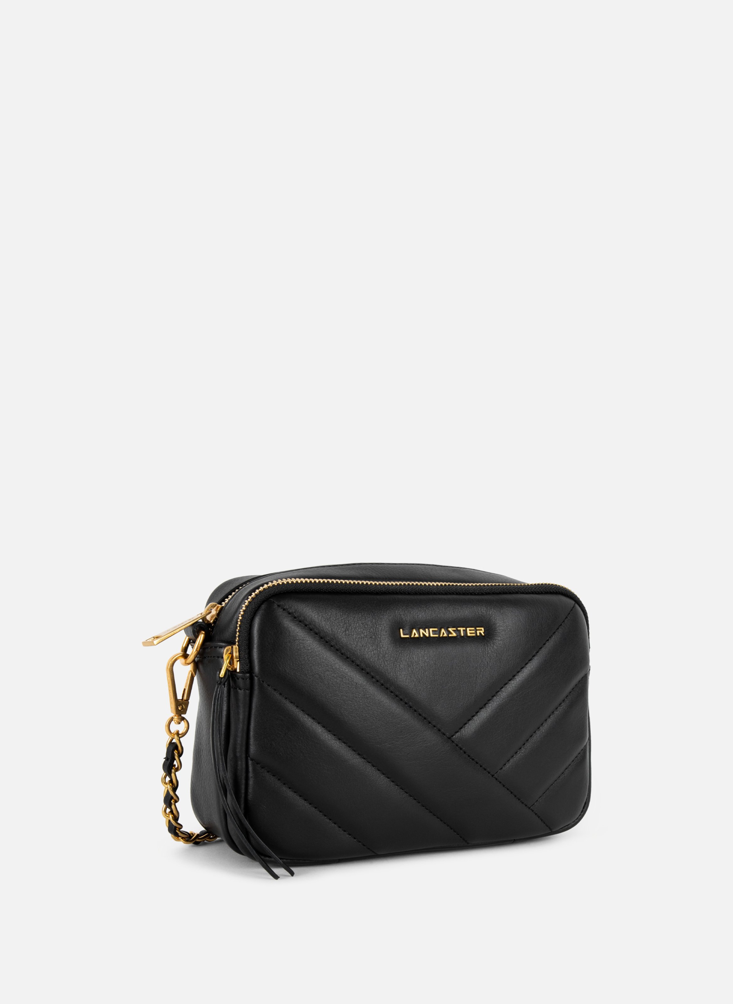 Crossbody bag - Soft Matelassé LANCASTER Black