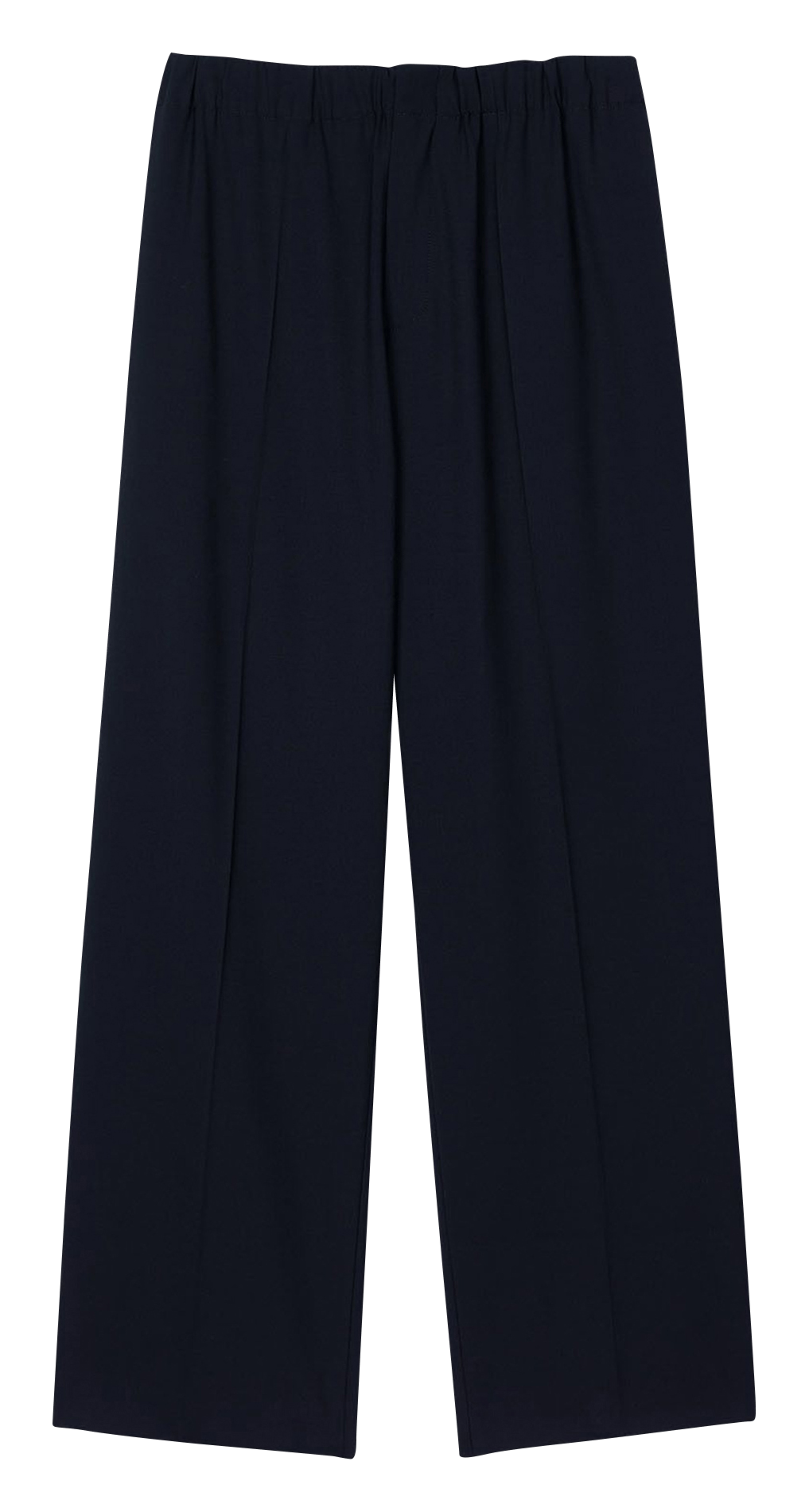 Pantalon droit en laine mélangée SANDRO Bleu