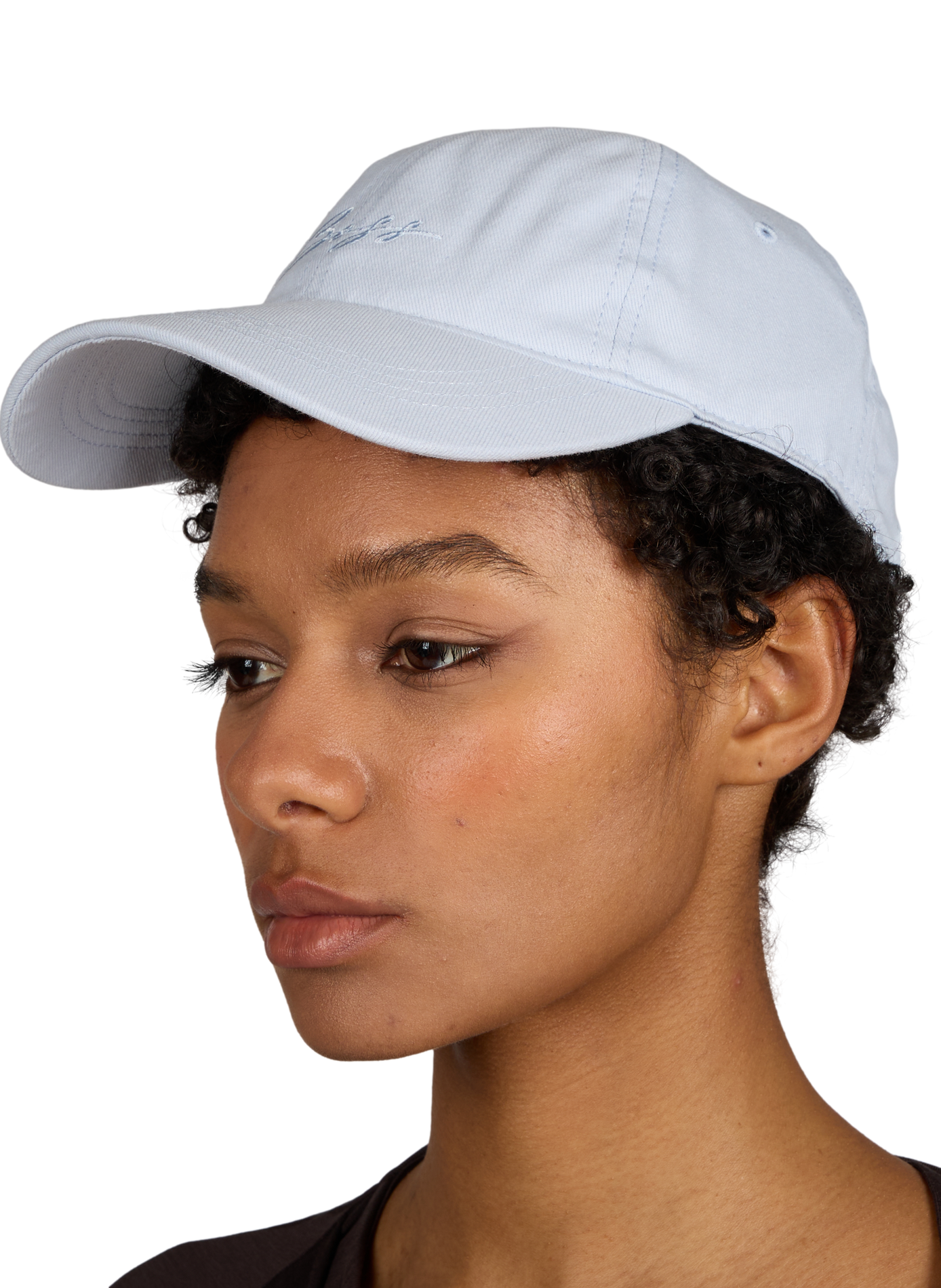 Embroidered brand cotton cap BOSS Blue