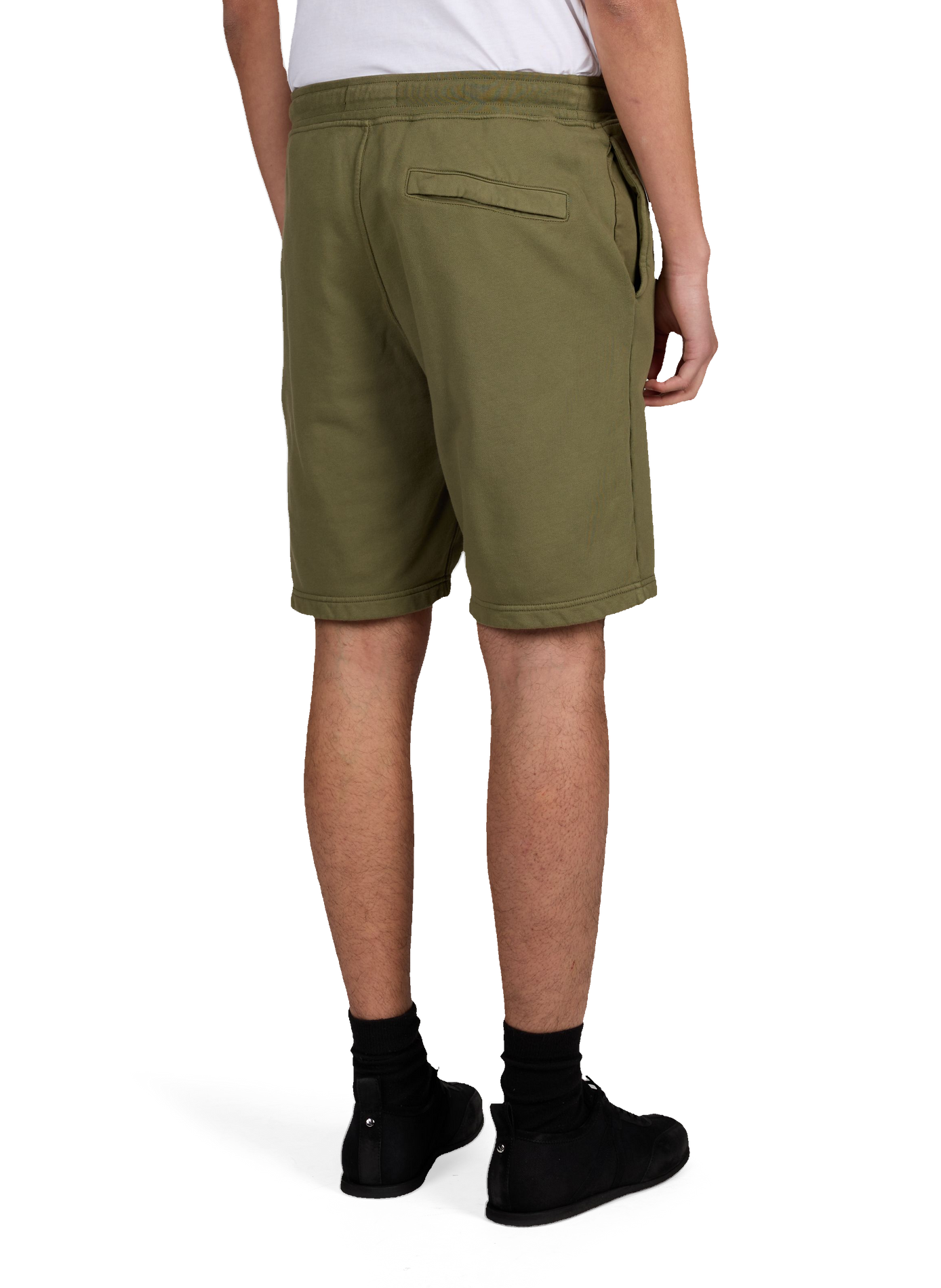 Short droit en coton  STONE ISLAND Khaki