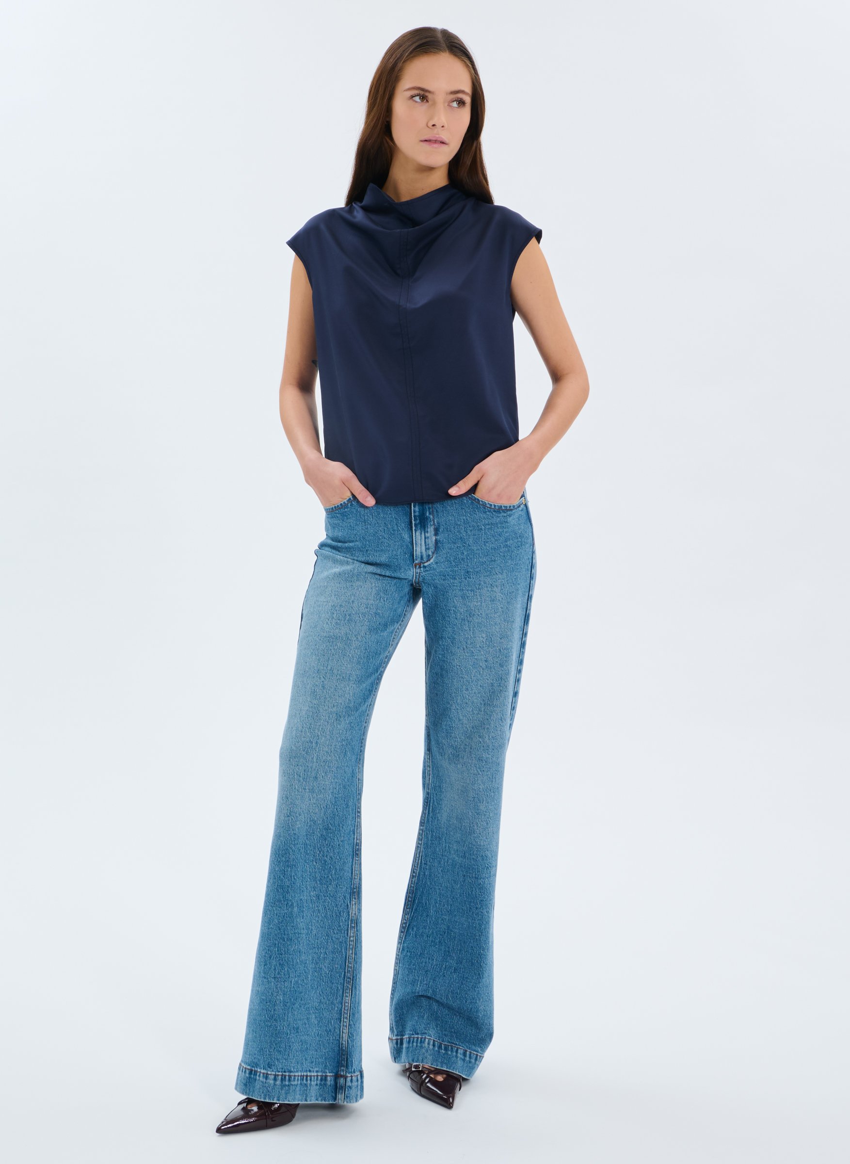 Top  tauri ZAPA Bleu