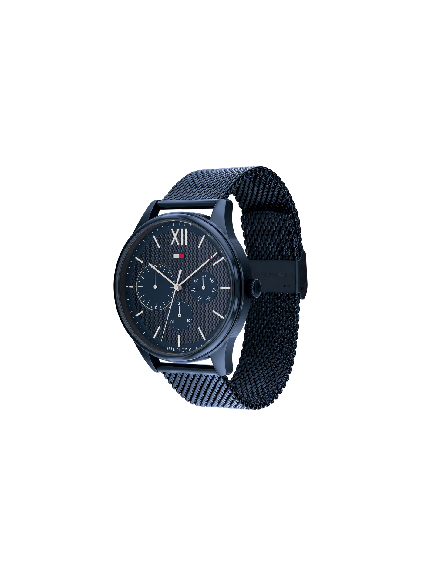 Montre quartz Damon en acier inoxydable TOMMY HILFIGER MONTRES Bleu