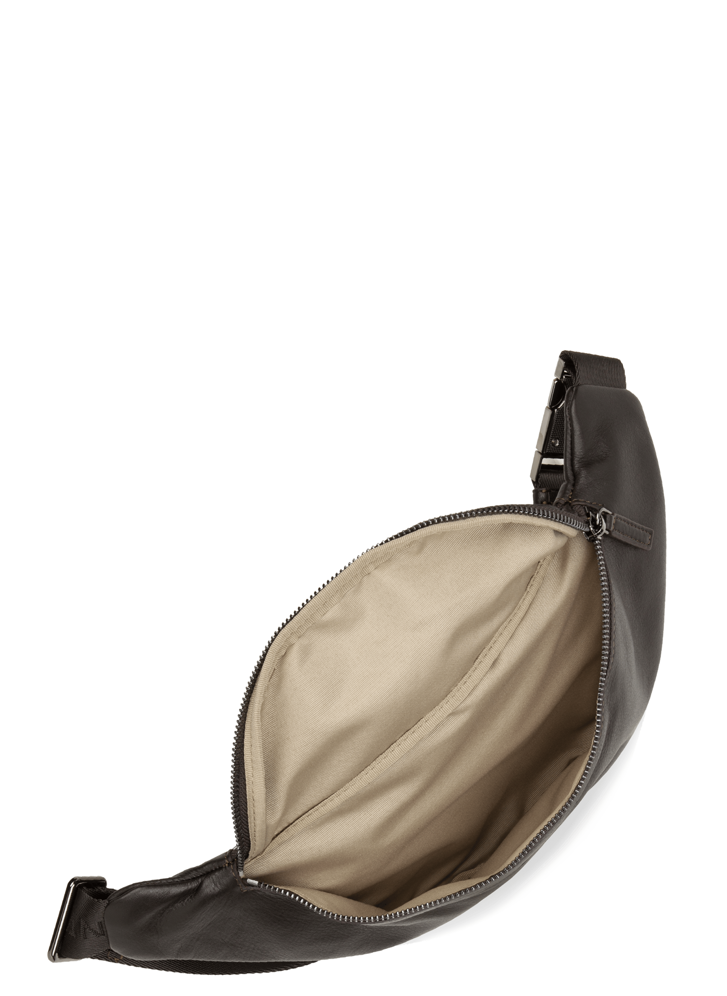 Sac banane - soft vintage LANCASTER Marron