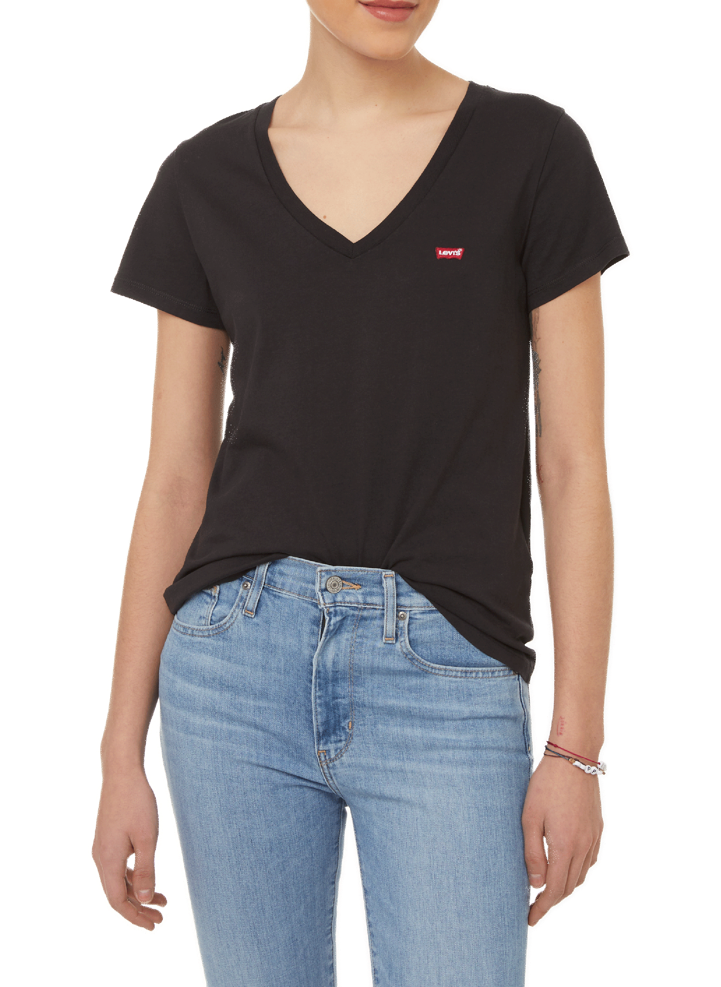 T-shirt en jersey de coton LEVI'S Noir