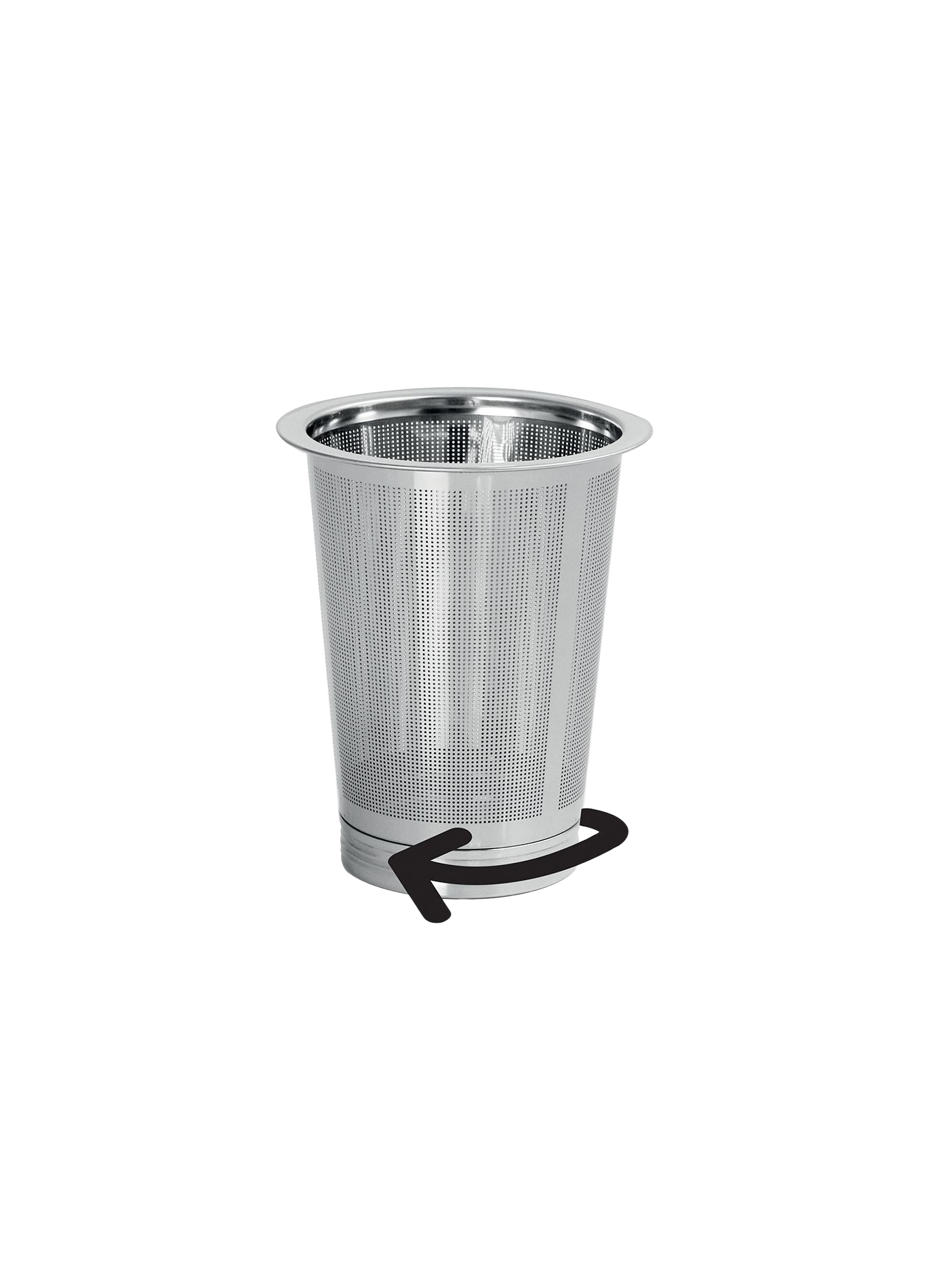 Théière en verre avec filtre dévissable CRISTEL Transparent
