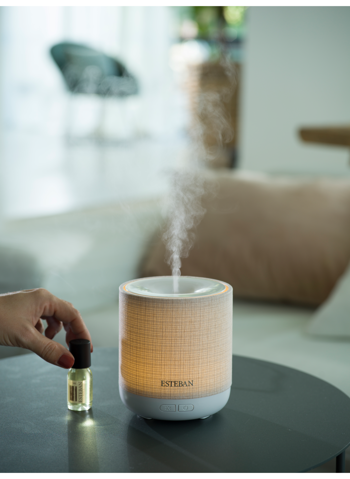 Diffuseur brume de parfum Easy Living ESTEBAN Doré