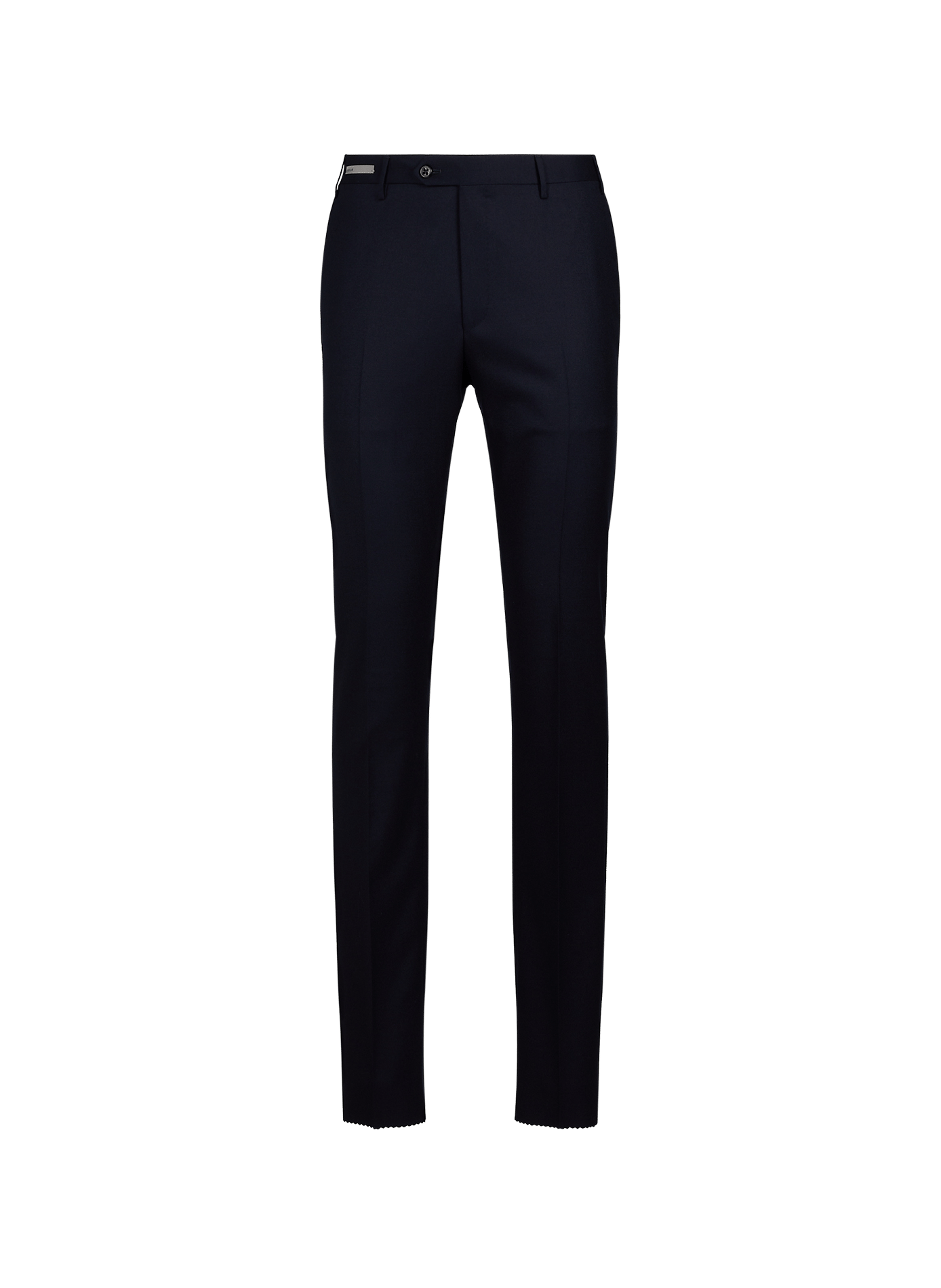 Straight virgin wool trousers CORNELIANI Blue