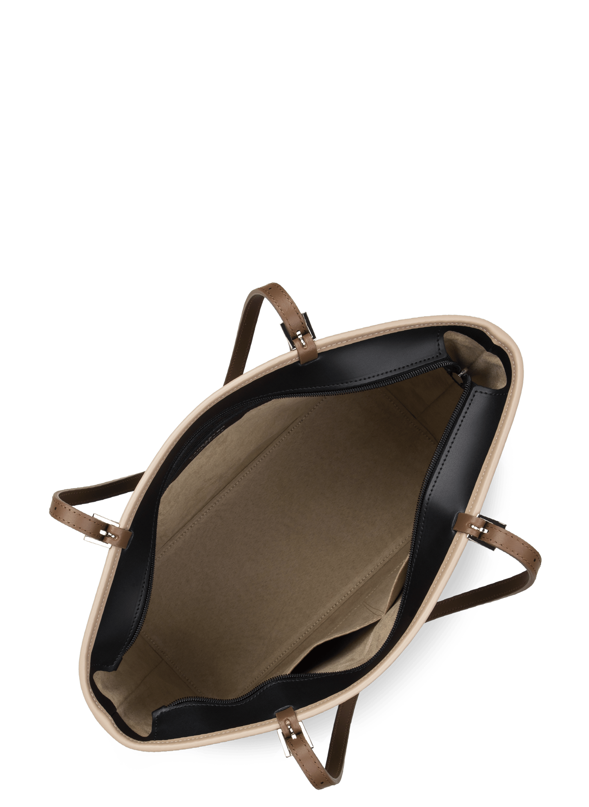 Grand sac cabas épaule - smooth | Noir LANCASTER Femme