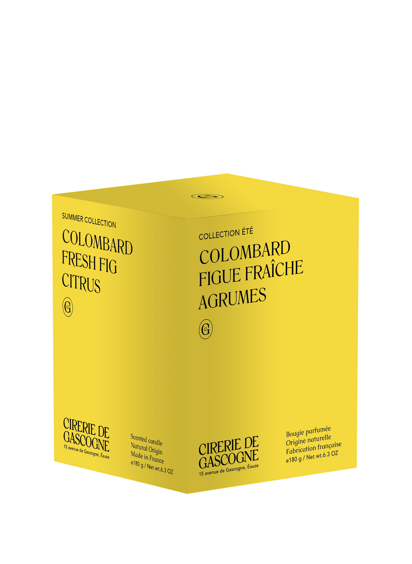 Duftkerze CIRERIE DE GASCOGNE Gelb