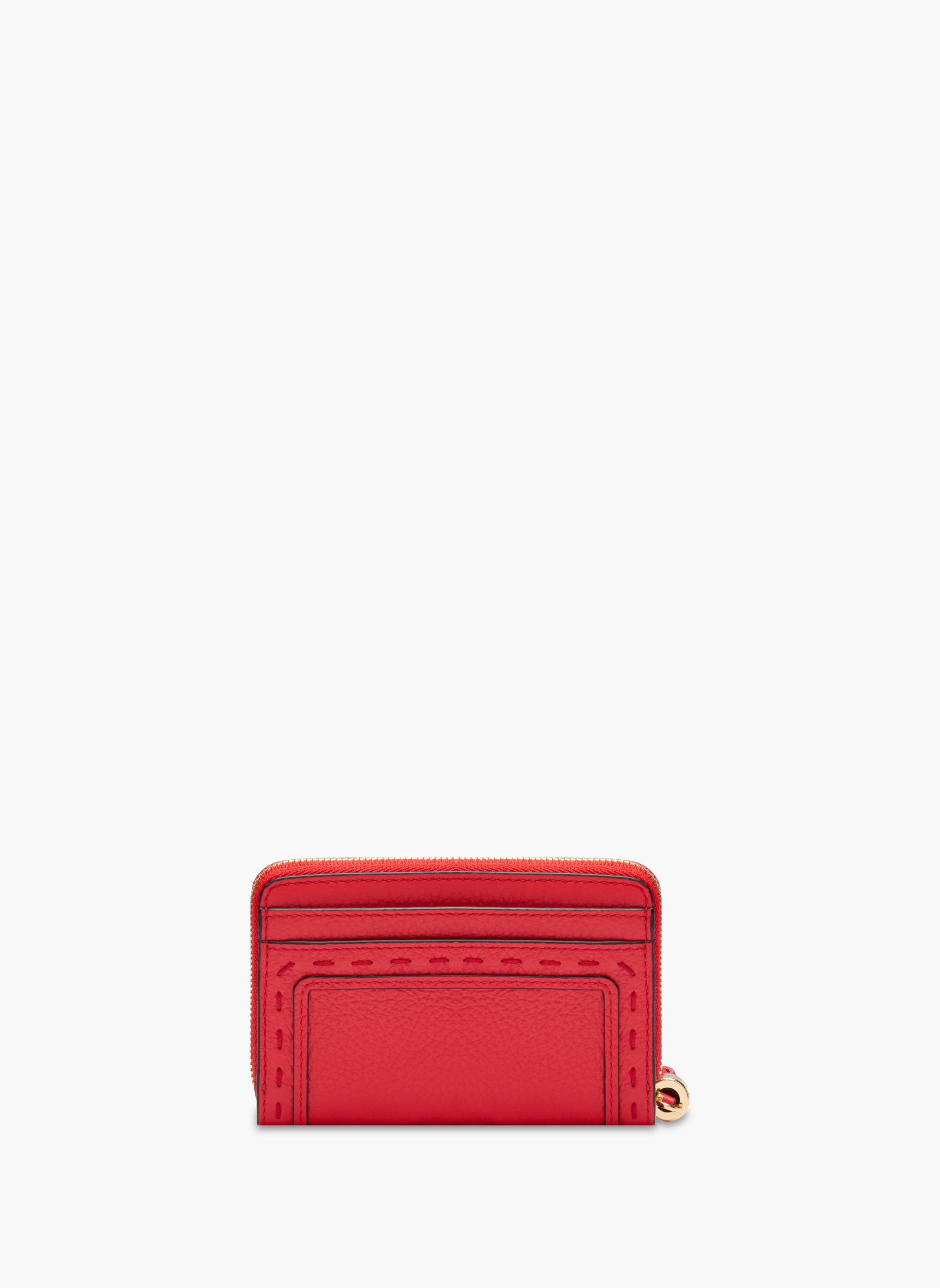 Portefeuille zippé premier flirt de lancel en cuir LANCEL Rouge