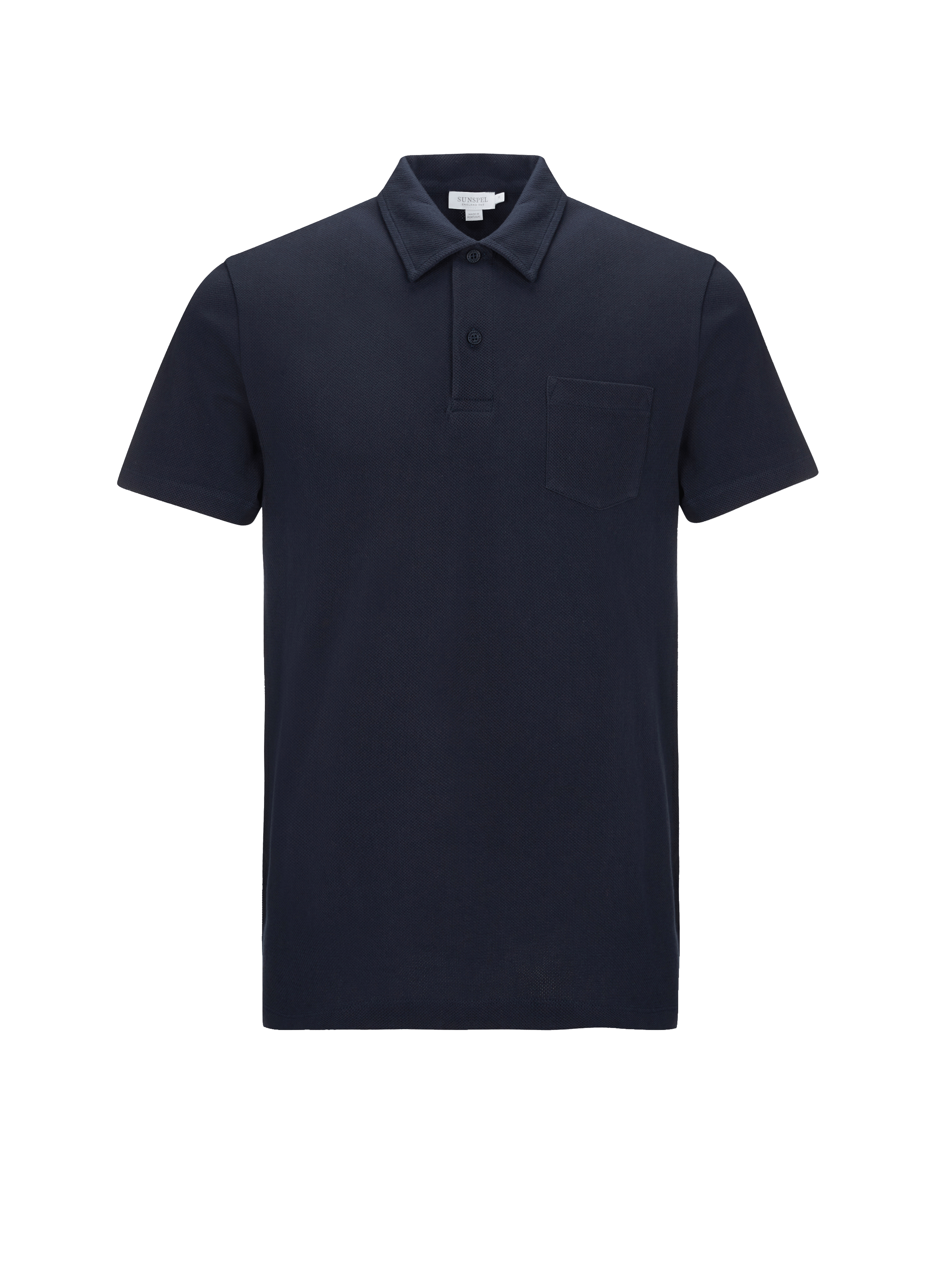 Cotton Riviera Polo Shirt SUNSPEL Blue