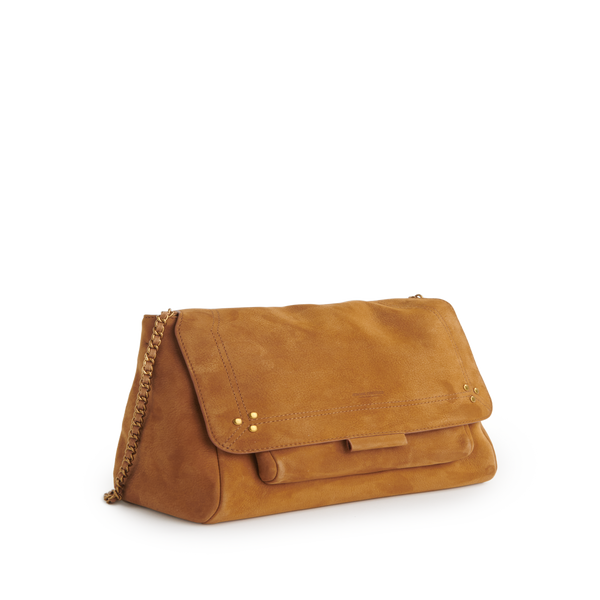 Jérôme Dreyfuss Lulu Leather Bag In Brown