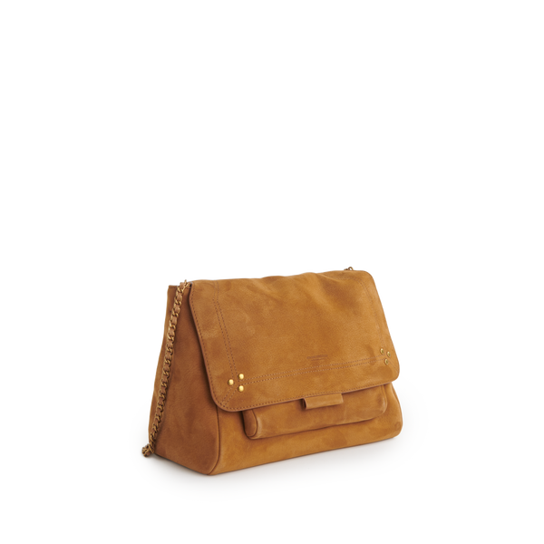 Jérôme Dreyfuss Lulu Leather Bag In Brown