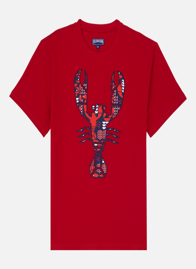 T-shirt oversize en coton organique graphic lobsters VILEBREQUIN