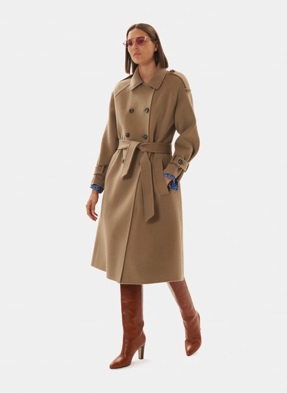 Manteau oversized uni - ivane Marron by TARA JARMON TARA JARMON Manteau oversized uni - ivane Marron