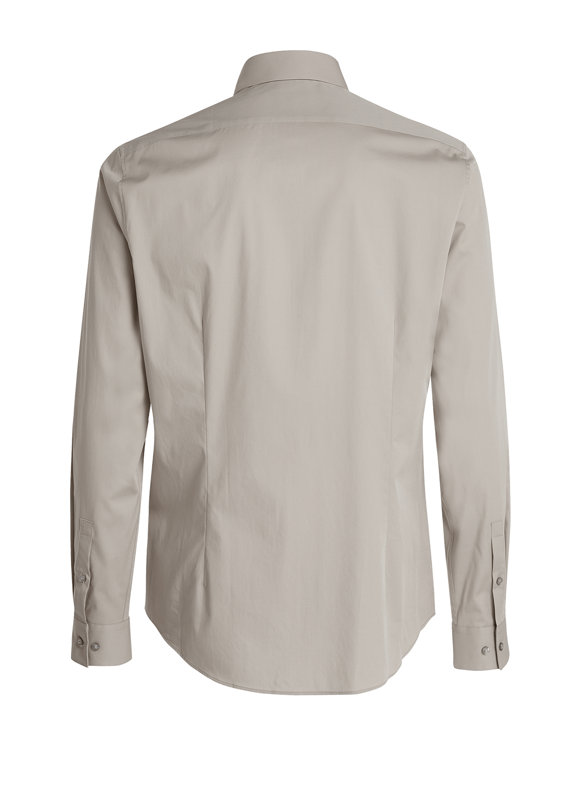 Chemise slim en coton CALVIN KLEIN Beige