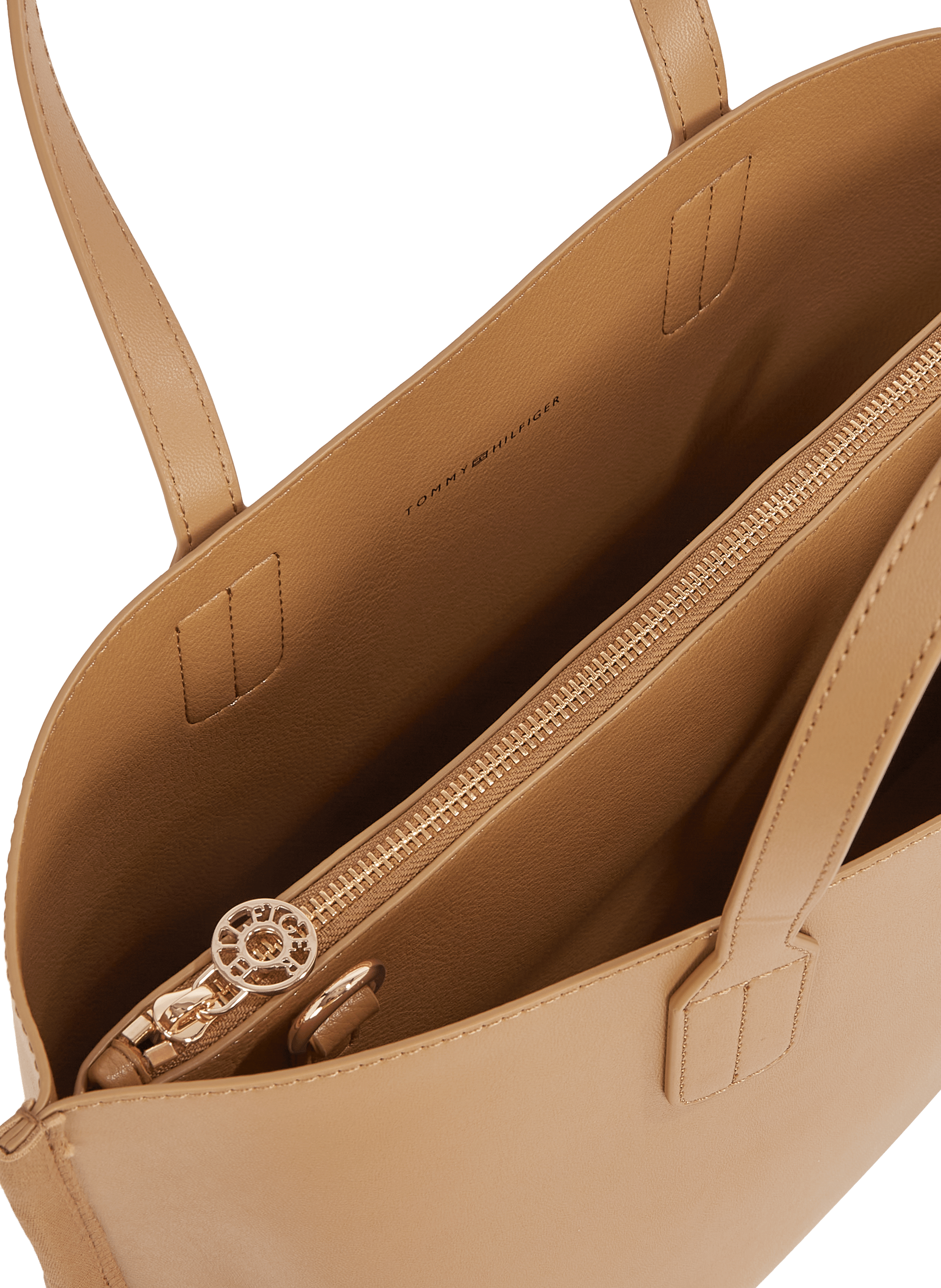 Sac cabas avec bandoulière TOMMY HILFIGER Marron