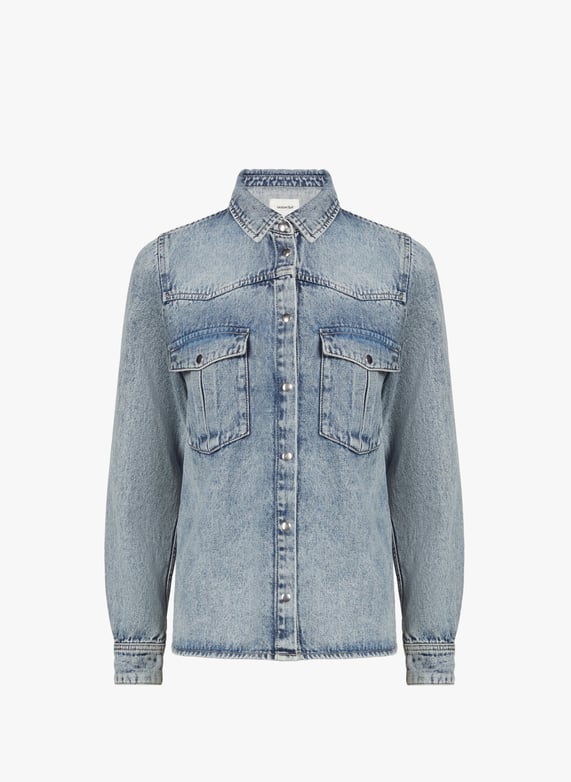 Chemise en coton VUDY | Bleu by SAISON 1865 Chemise en coton VUDY Bleu