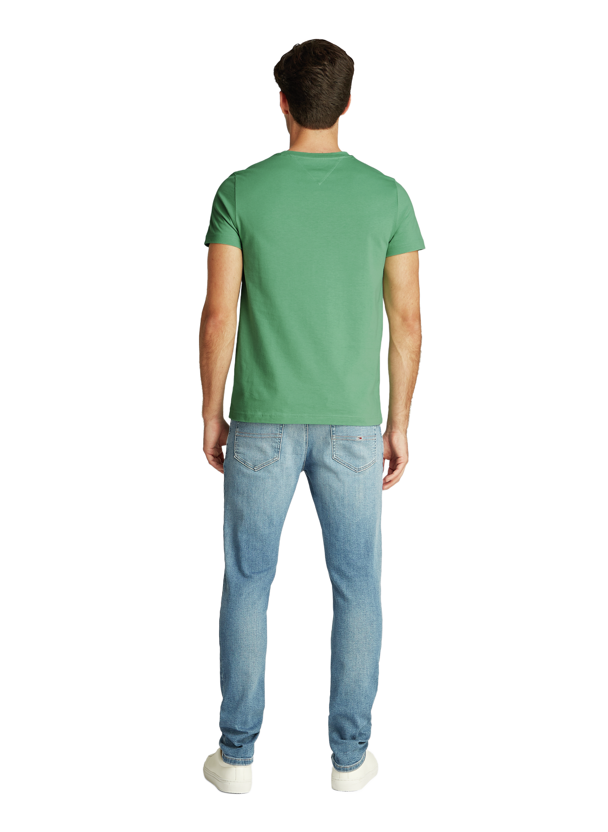 T-shirt en coton TOMMY HILFIGER Vert