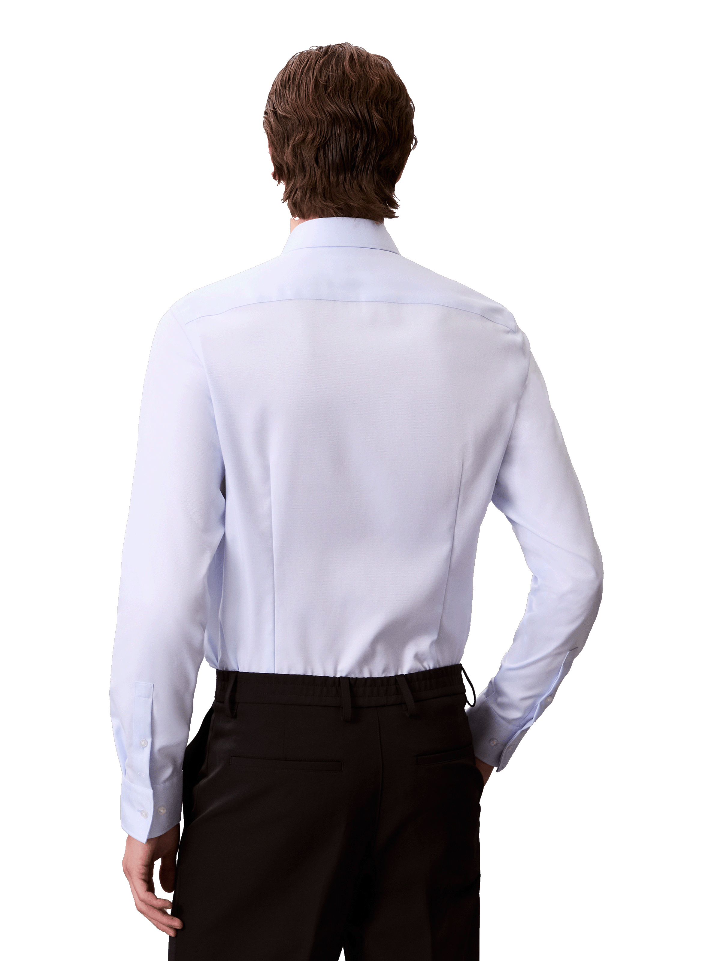 Chemise en coton mélangé CALVIN KLEIN Bleu