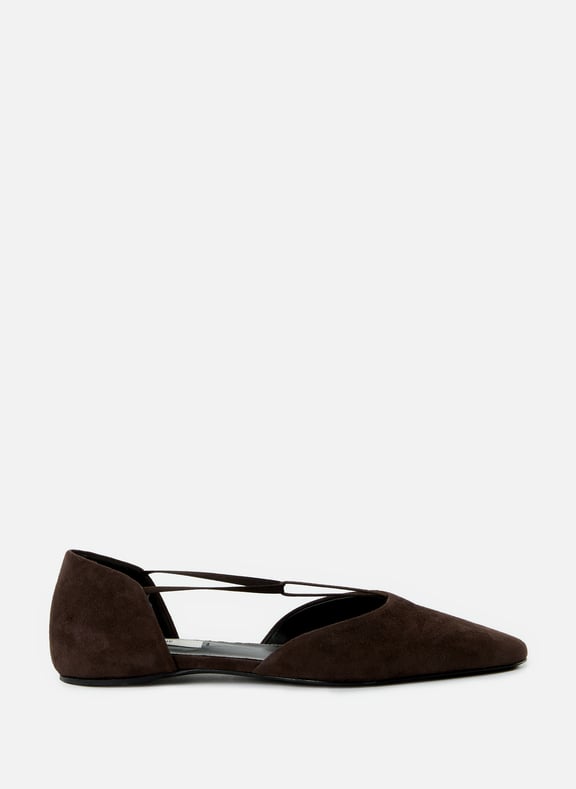 Ballerines en cuir de veau Marron by TOTEME TOTEME Ballerines en cuir de veau Marron
