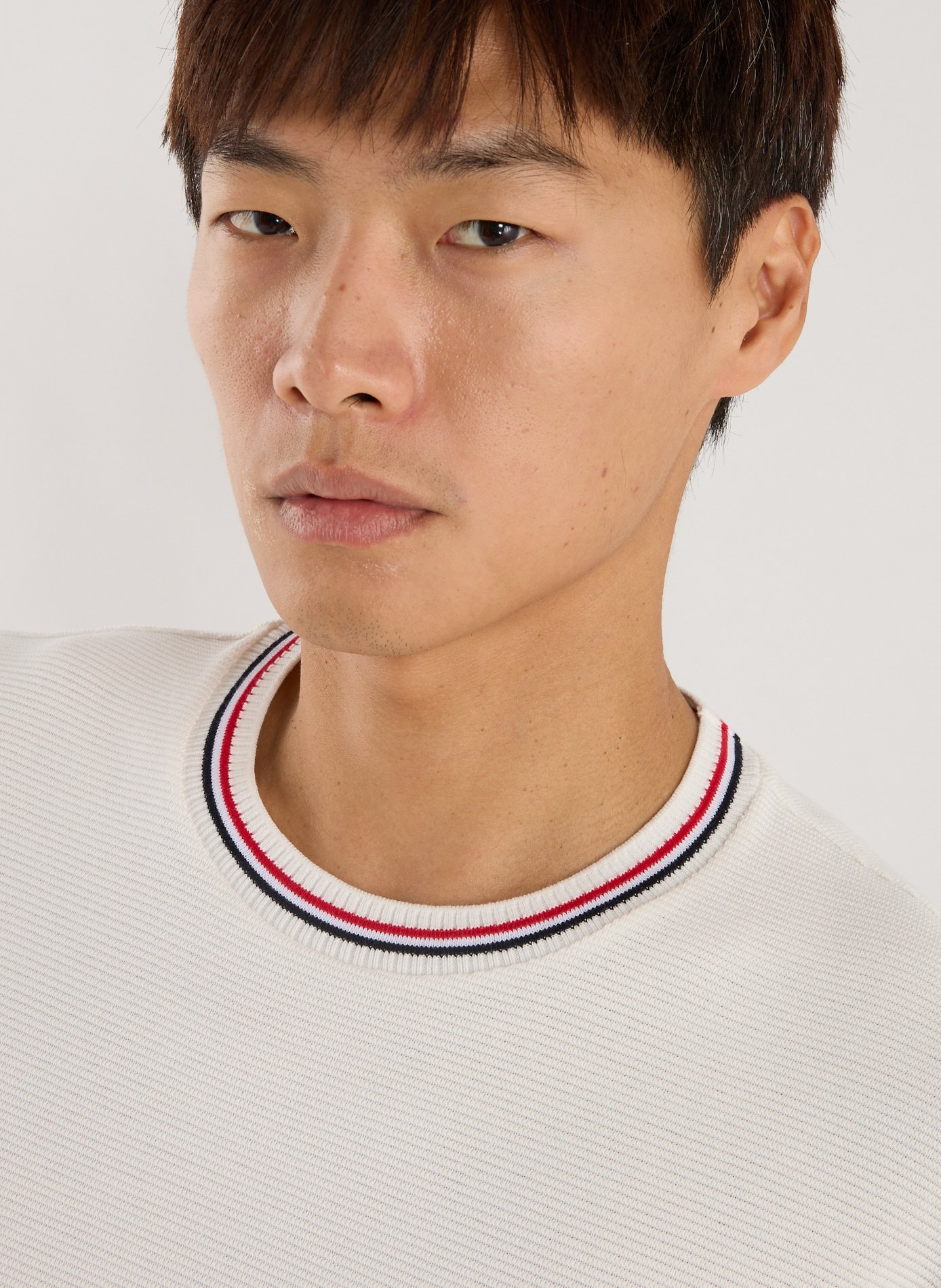 Classic Cotton T-Shirt THOM BROWNE White