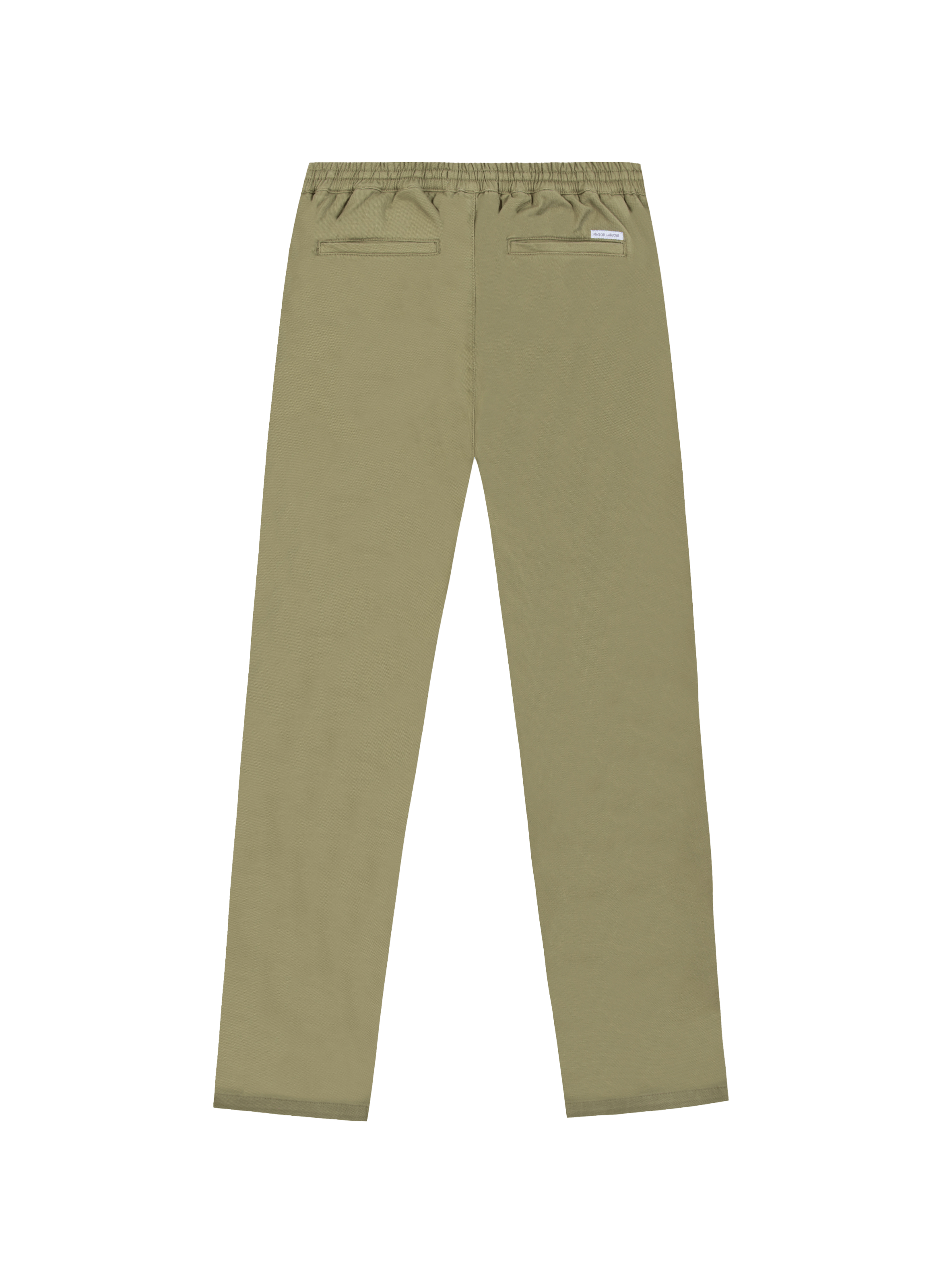 Arcade straight-leg pants in mixed cotton MAISON LABICHE Green