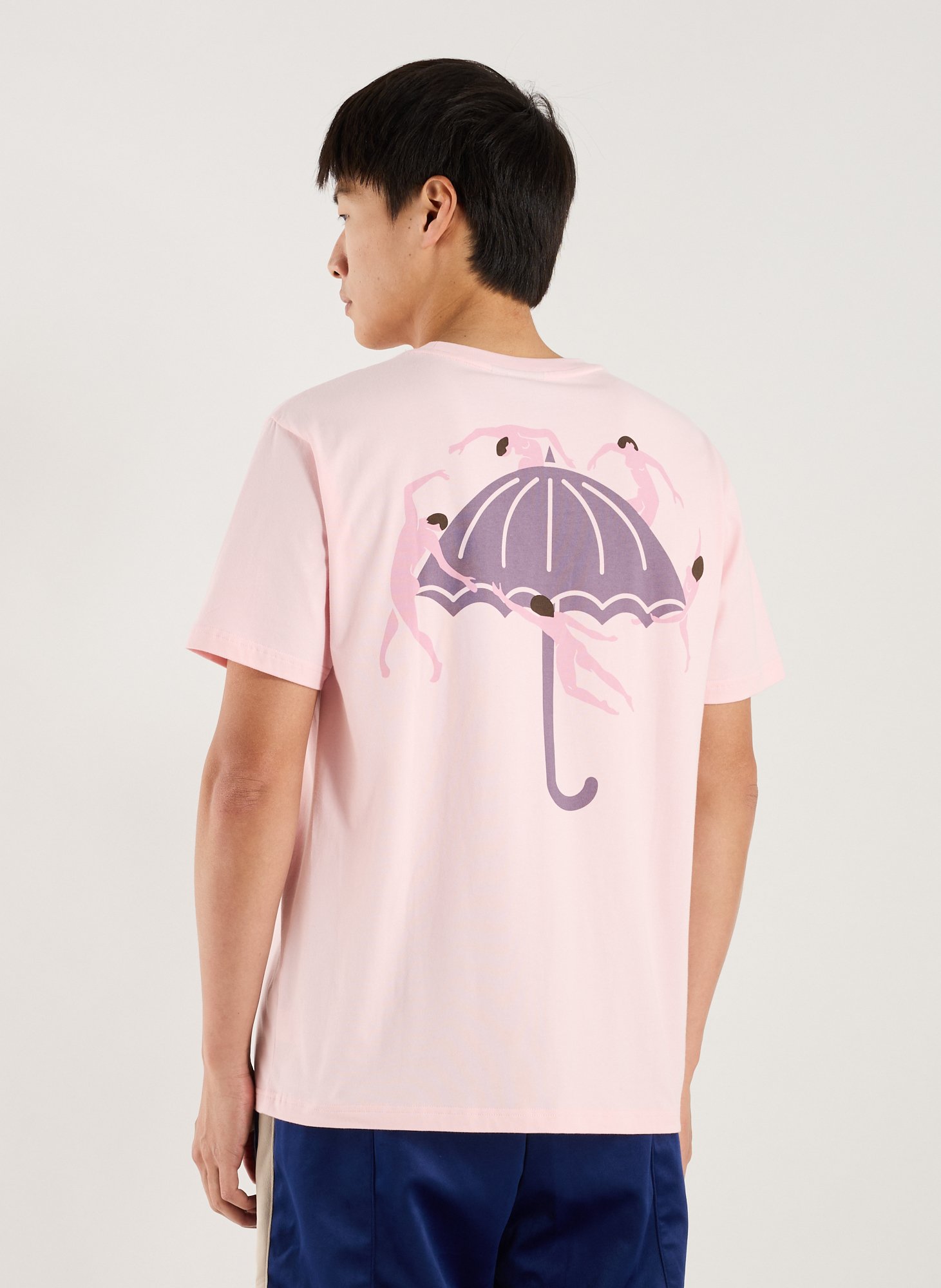 Classic Cotton T-Shirt HELAS CAPS Pink