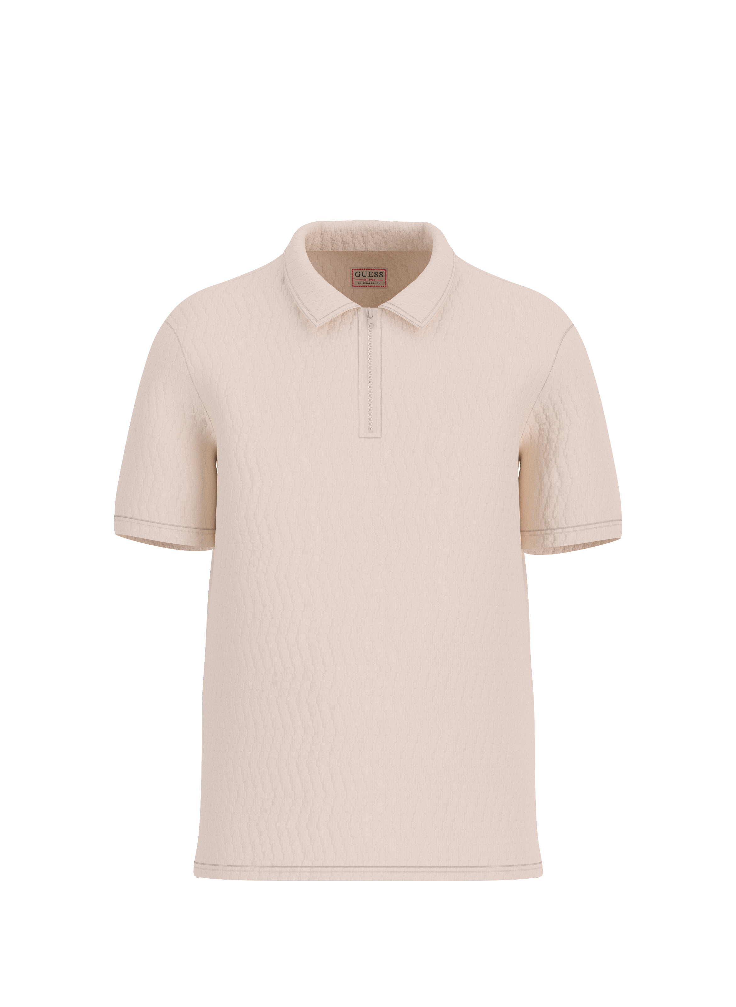 Short-sleeve polo shirt GUESS Beige