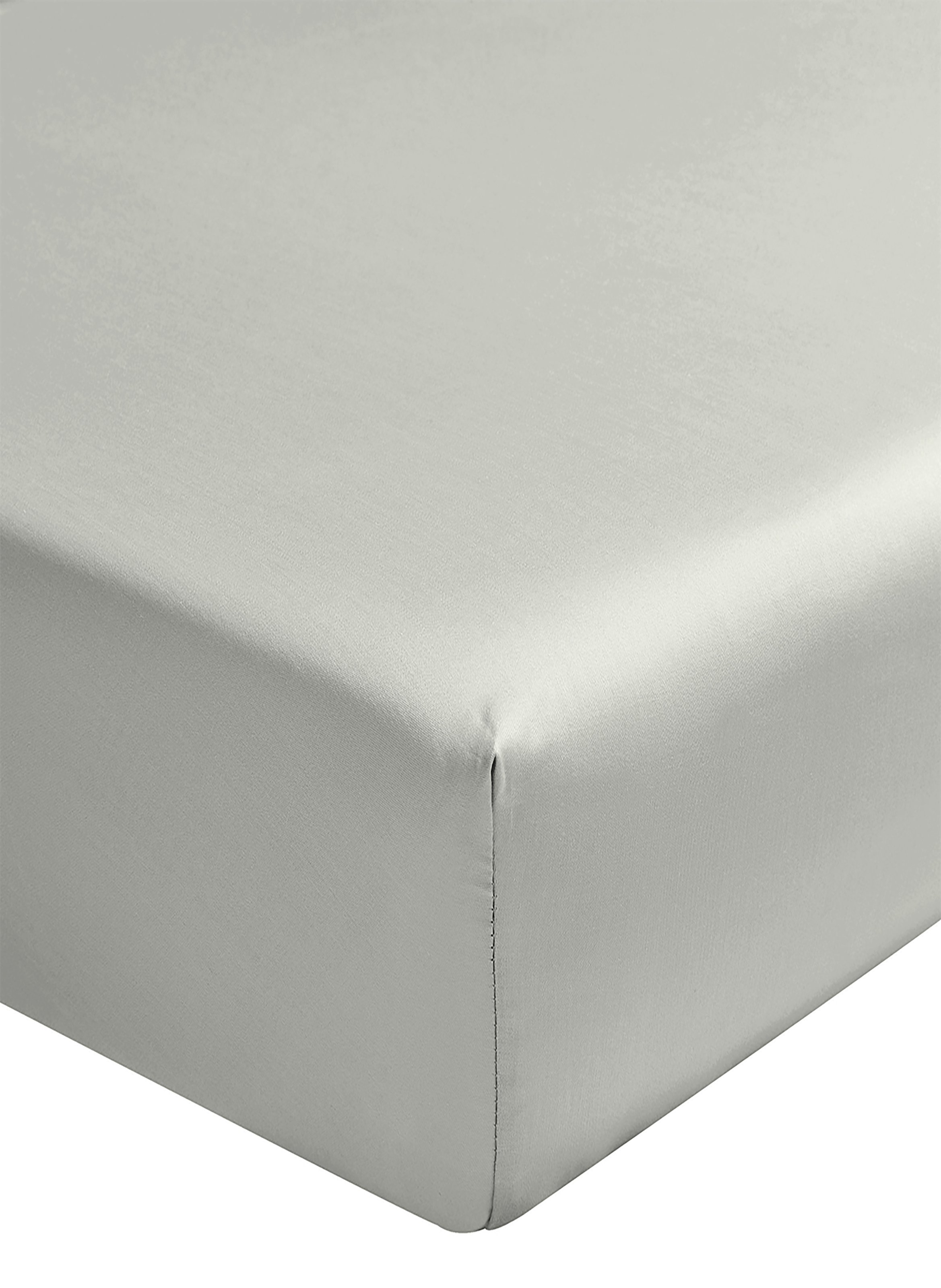 Drap housse uni en satin de coton bio, teophile ALEXANDRE TURPAULT Vert