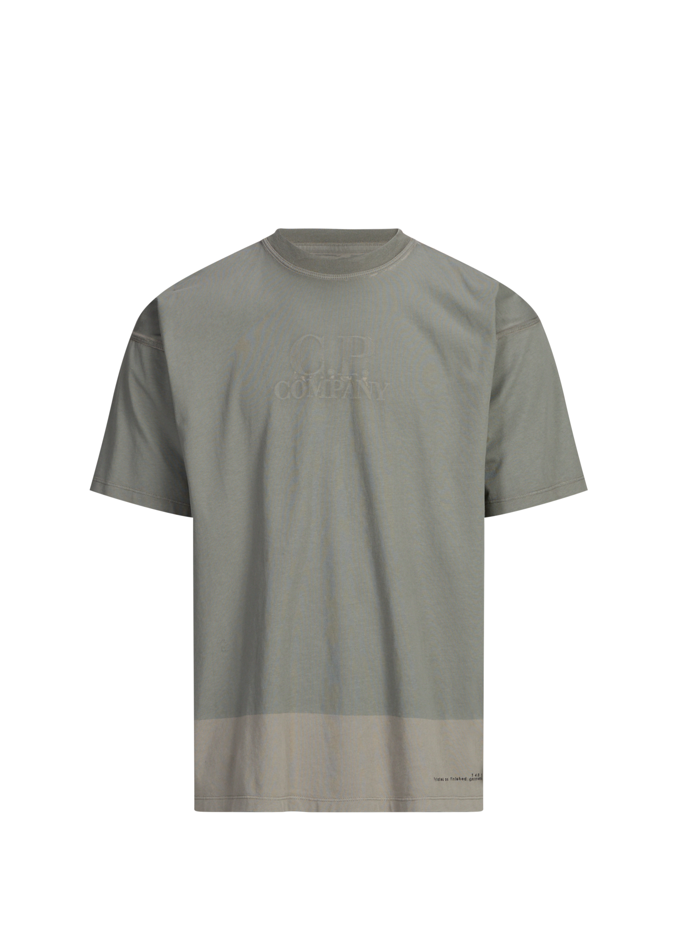 Classic Cotton T-Shirt CP COMPANY Grey
