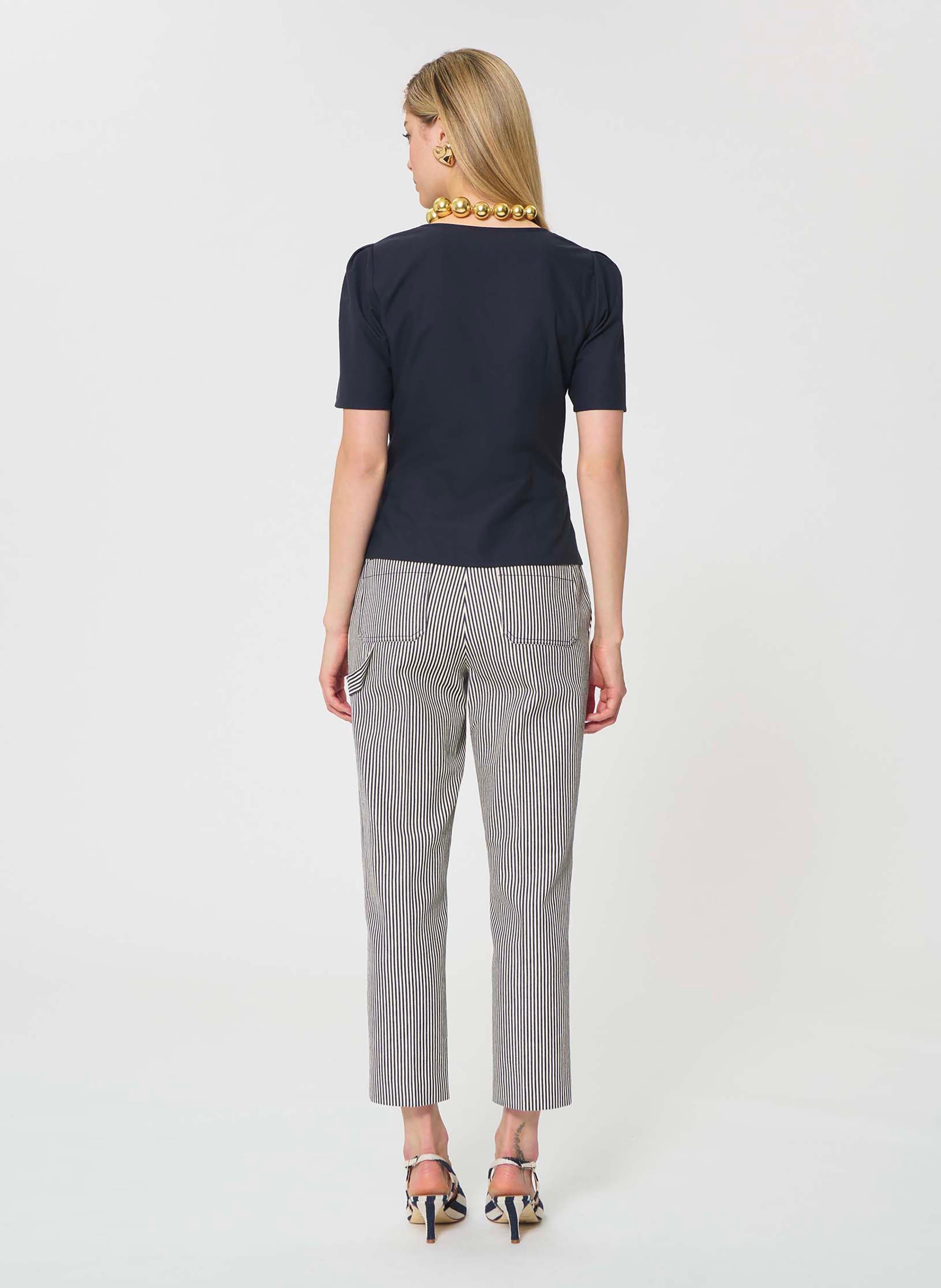 Chemise camina TARA JARMON Bleu