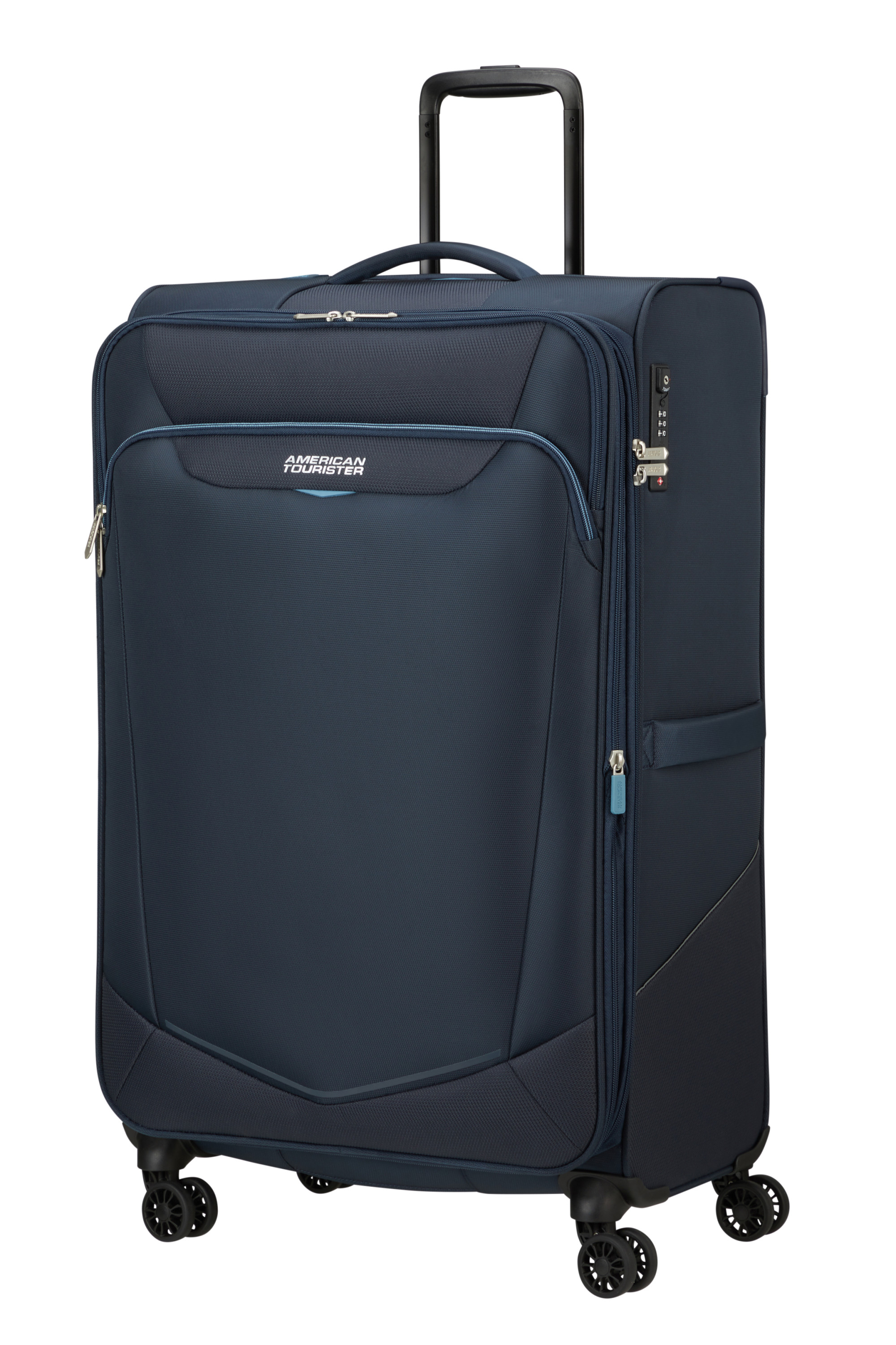 Summerride valise 4 roues taille l AMERICAN TOURISTER Bleu