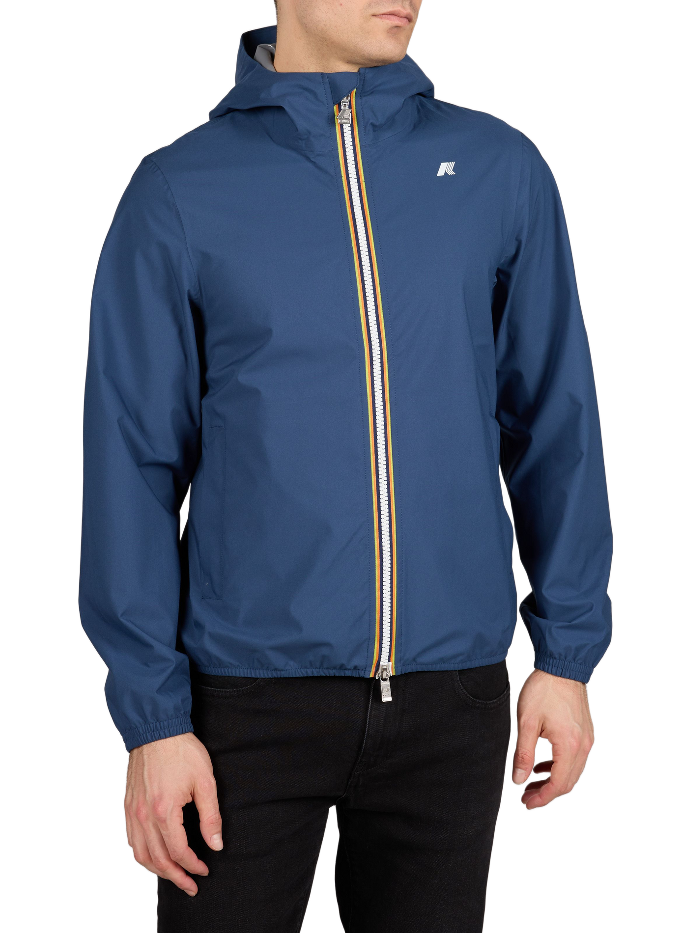 Parka à capuche K-WAY Bleu