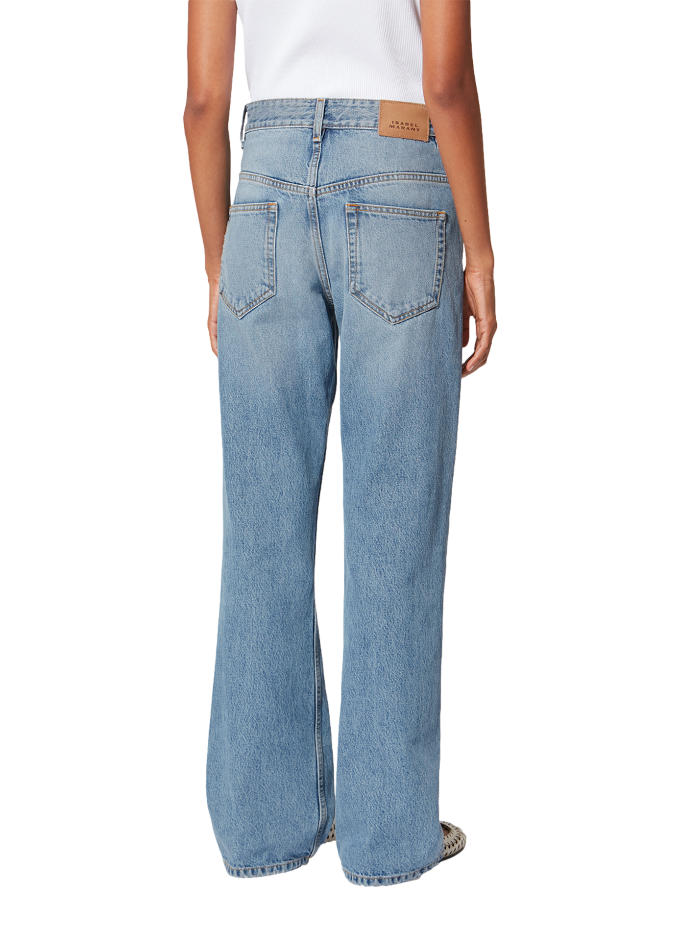 Bootcut jeans Belvia in cotton denim ISABEL MARANT Blue