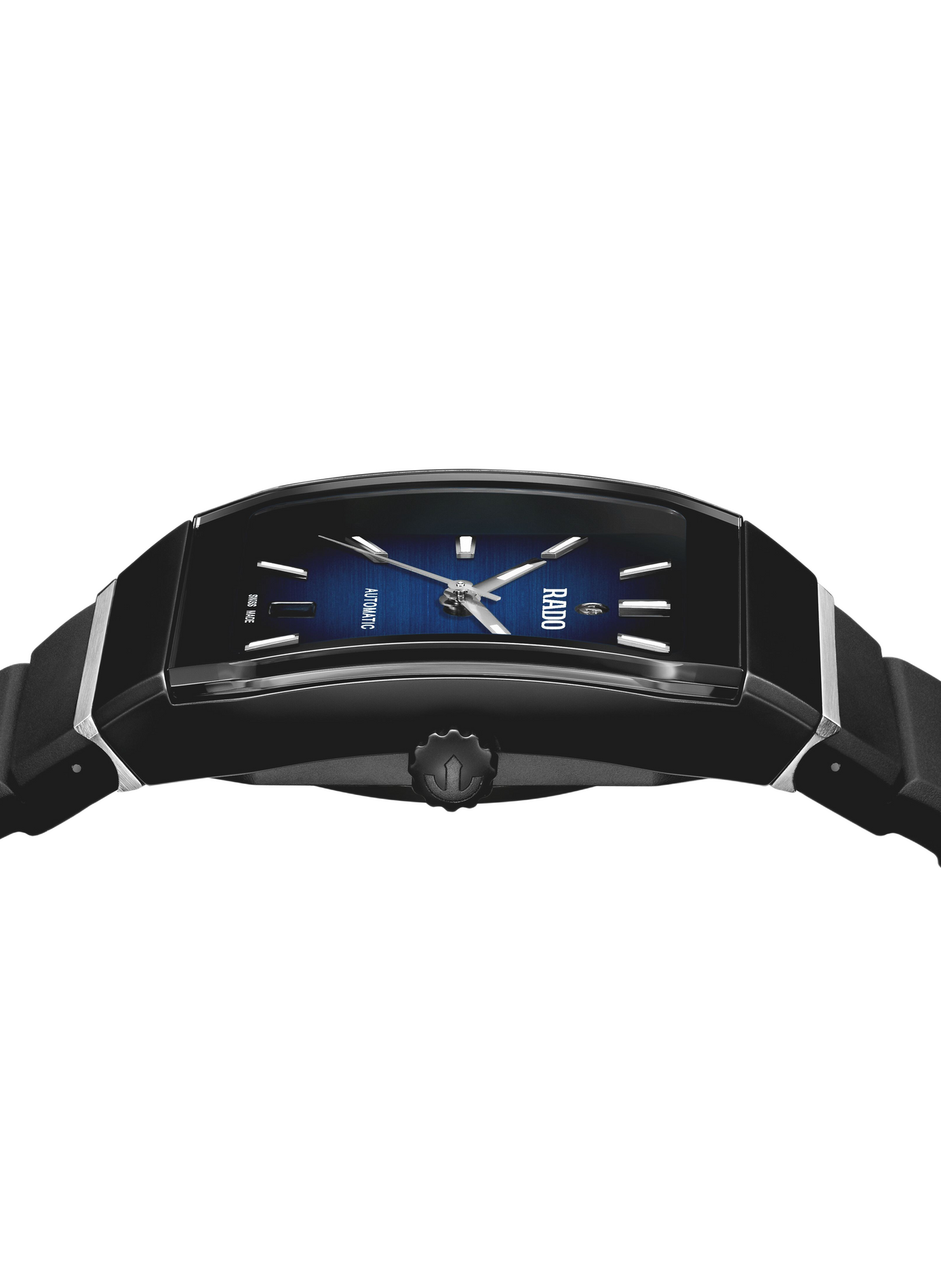 Montre automatique Anatom en caoutchouc RADO Bleu